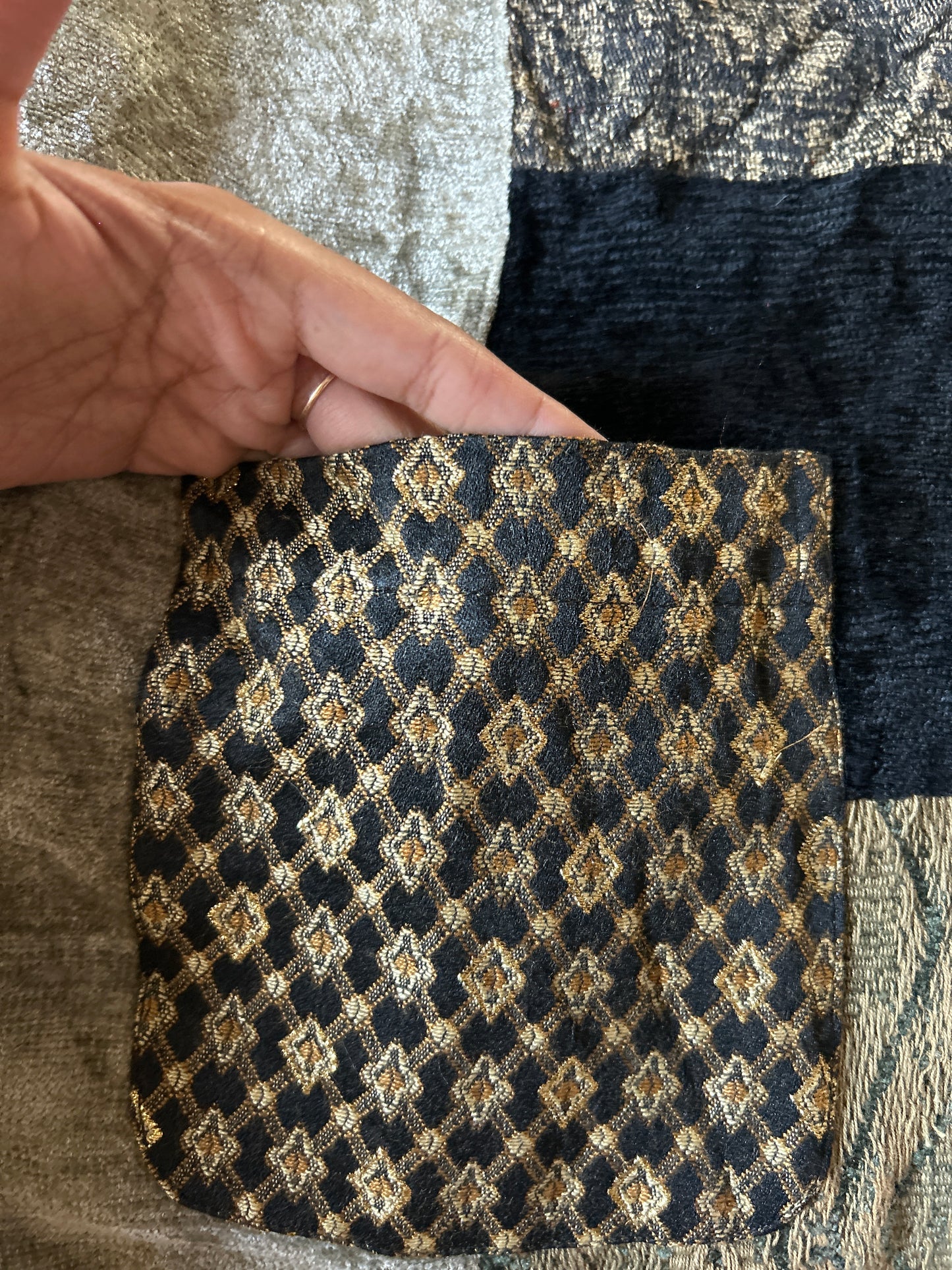 Julio Ken Vintage Patchwork Shaket