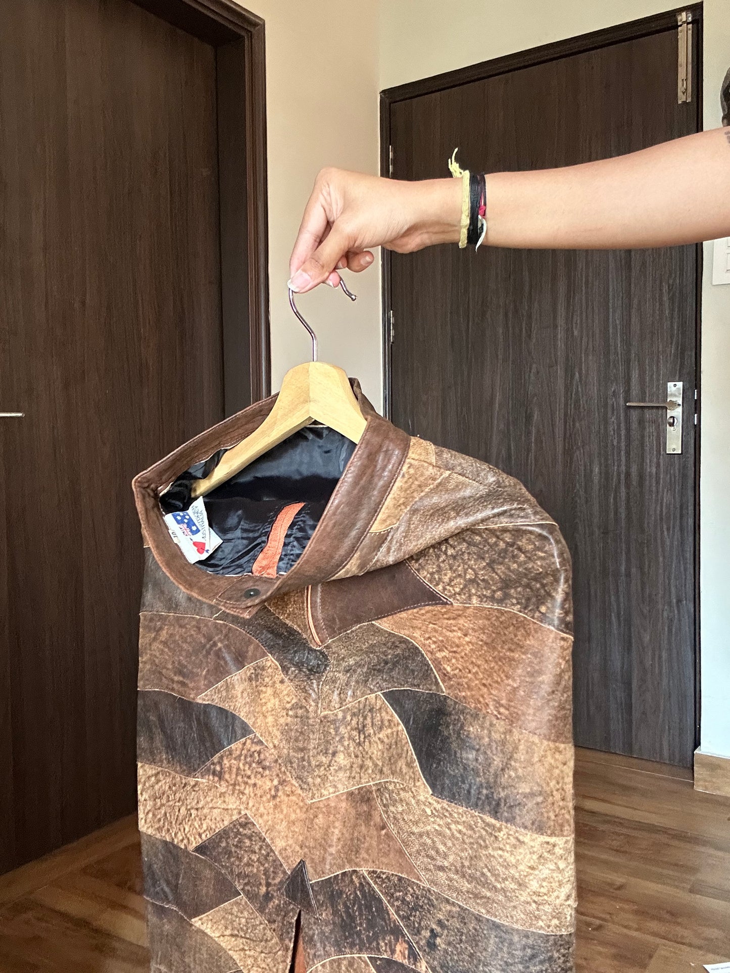 Ti- Amo Designs Vintage Genuine Leather Skirt