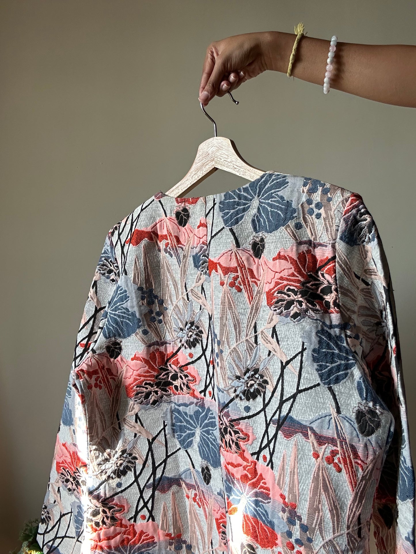 Riu Paris Vintage Front Open Long Shrug