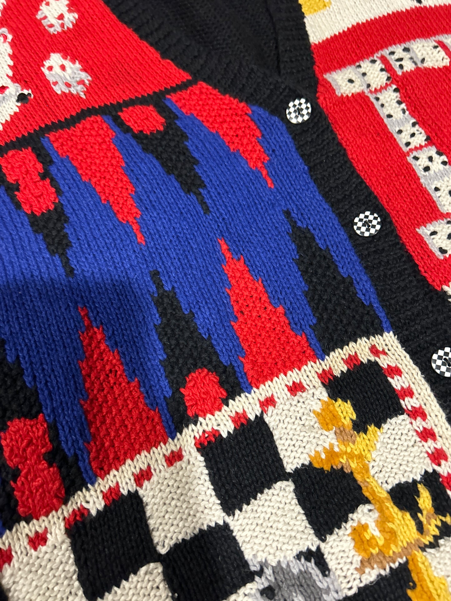 Marisa Christina 2 Vintage Hand Knit Cardigan