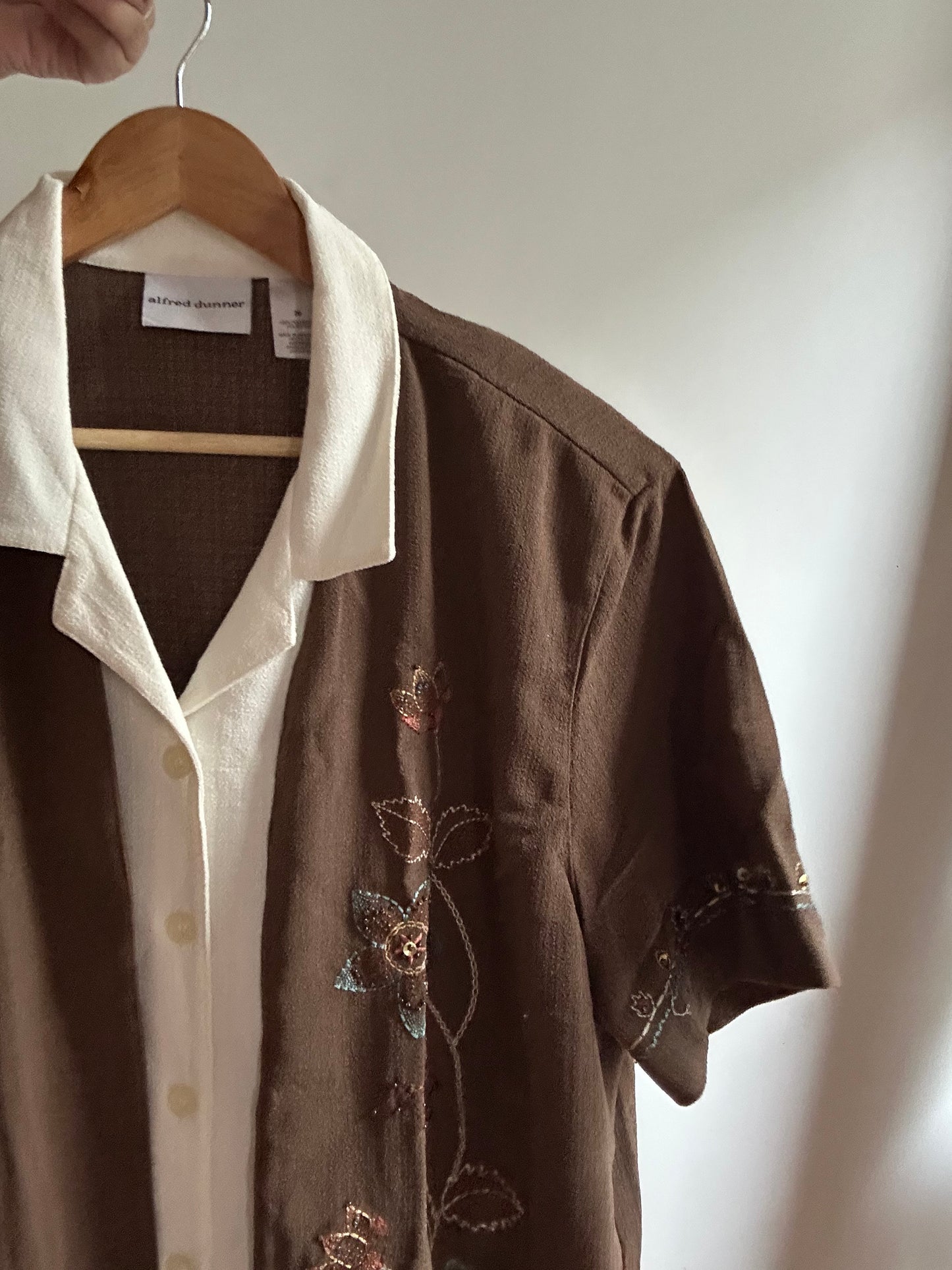 Vintage Alfred Dunner Layered Shirt