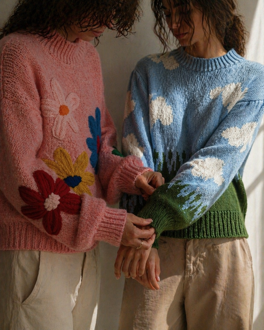 Vintage Outfit Knit Pullover