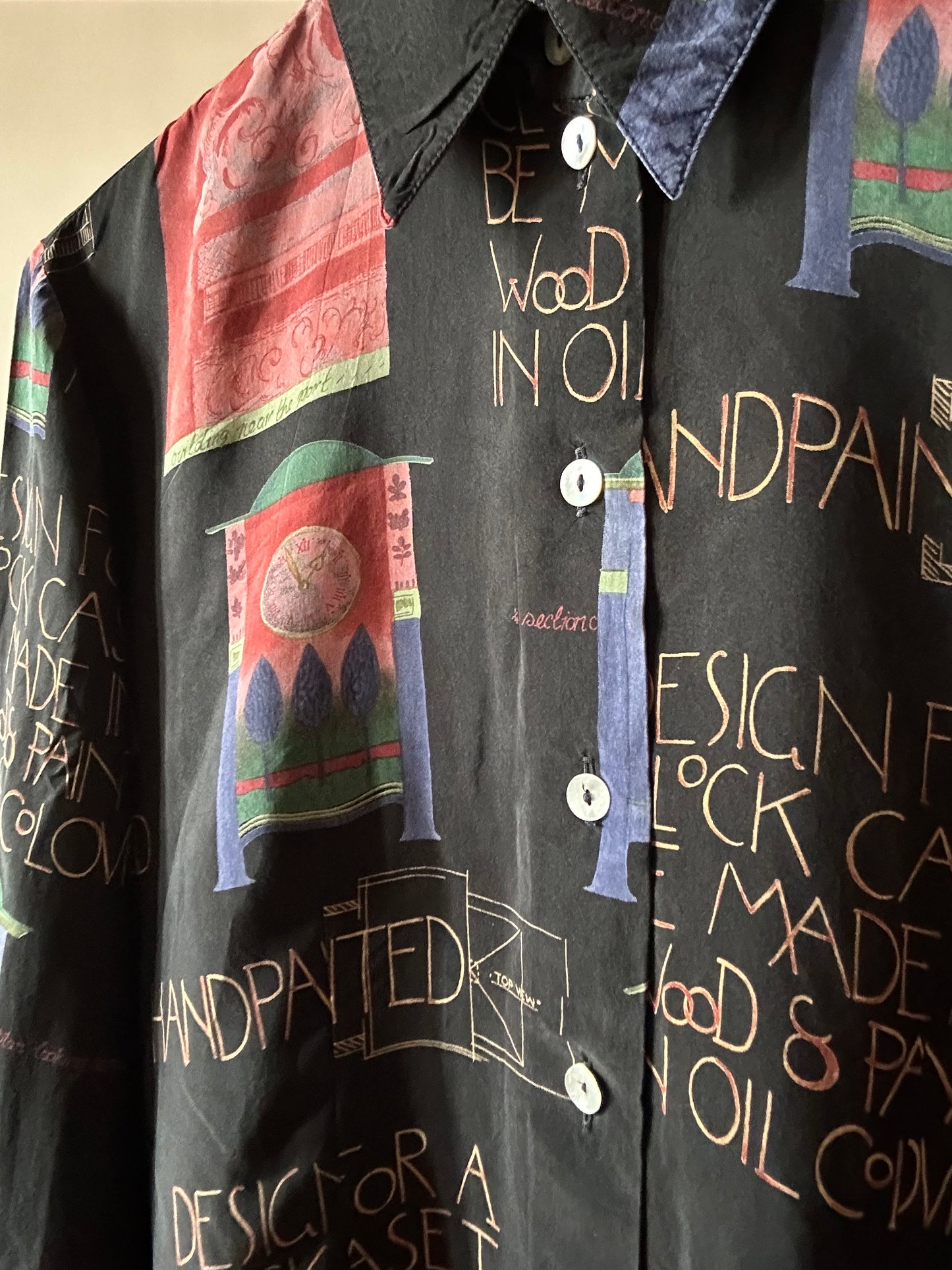 Akhiell Blusen Vintage Shirt