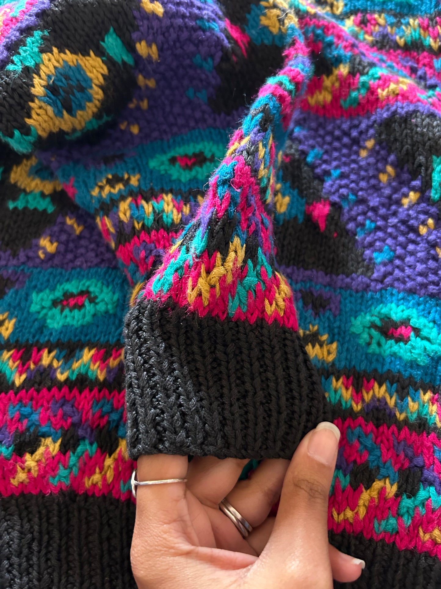 Vintage Northern Isles Hand Knit Pullover