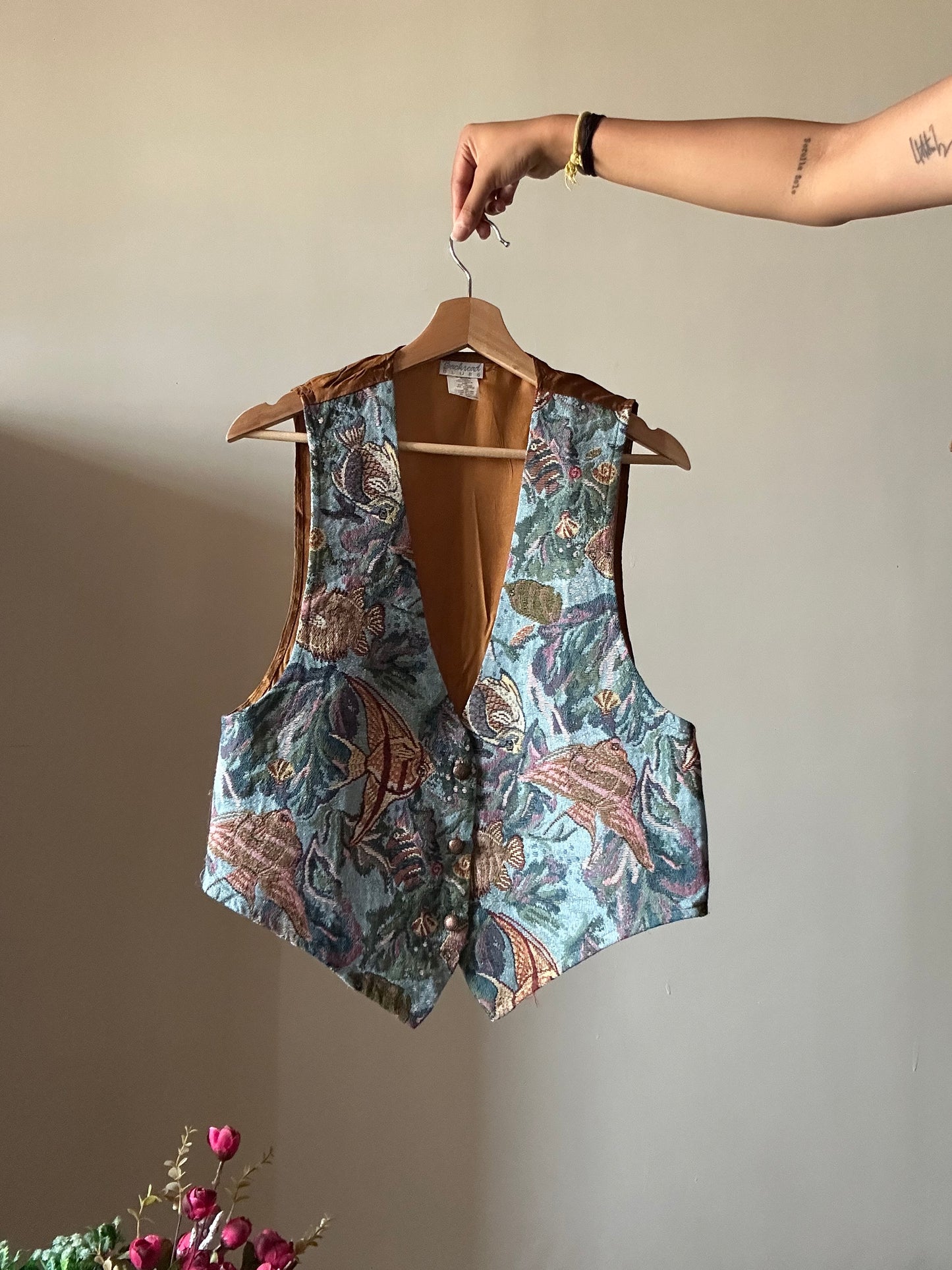 Backroad Blues Vintage Sea Vest
