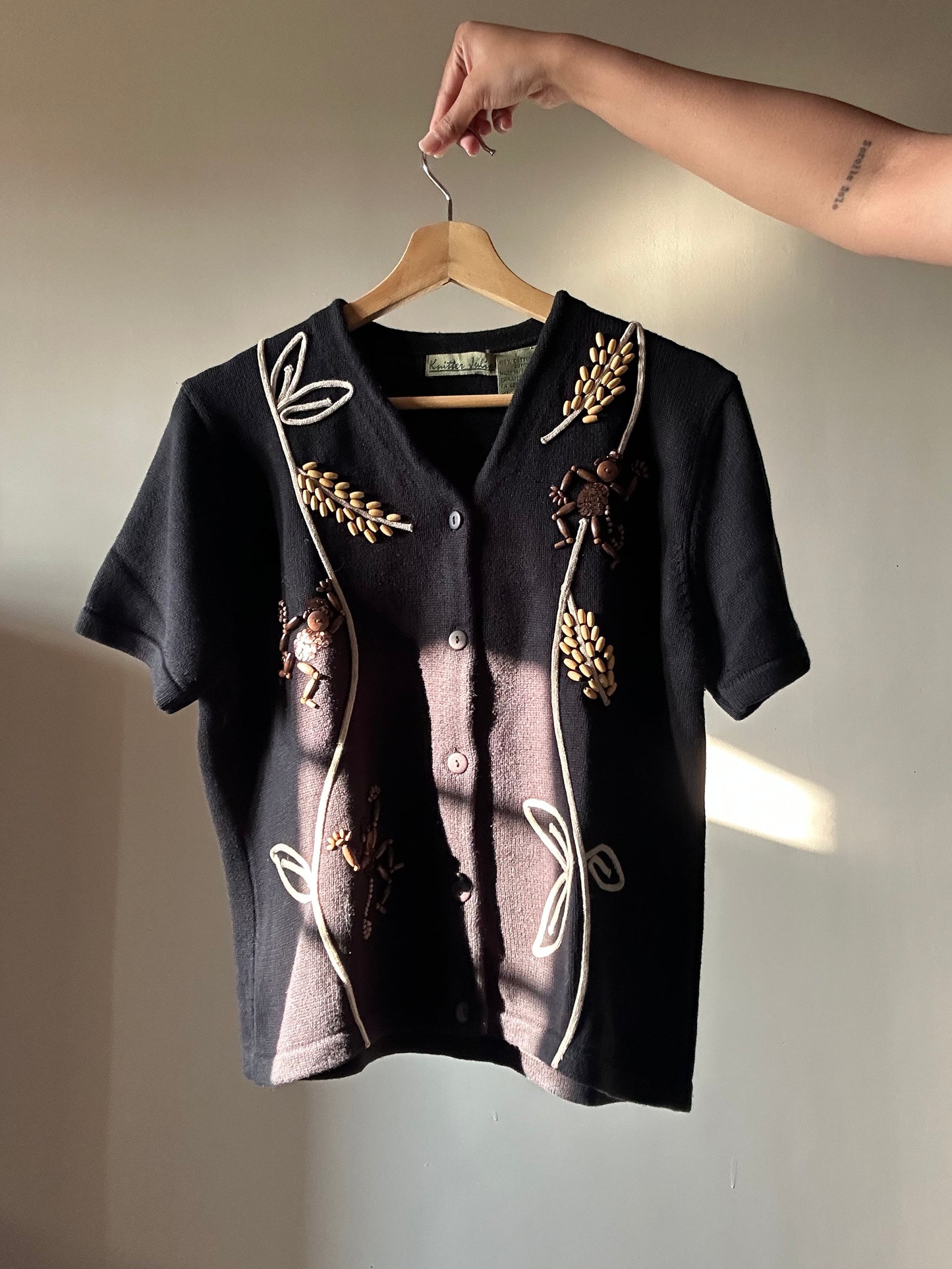 Knitter Julia Vintage Knit Cardigan