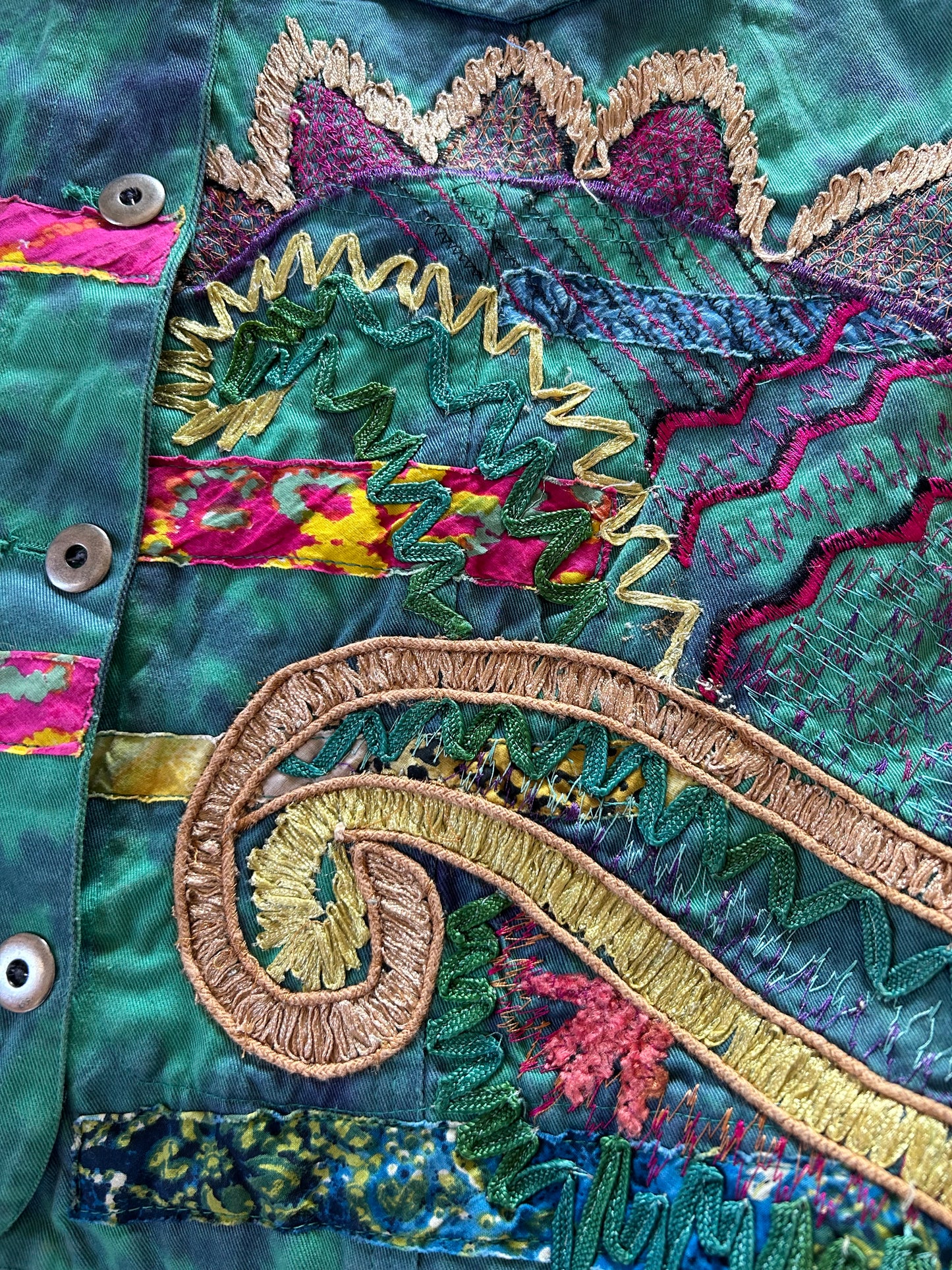 Chico’s All Embroidered Vest