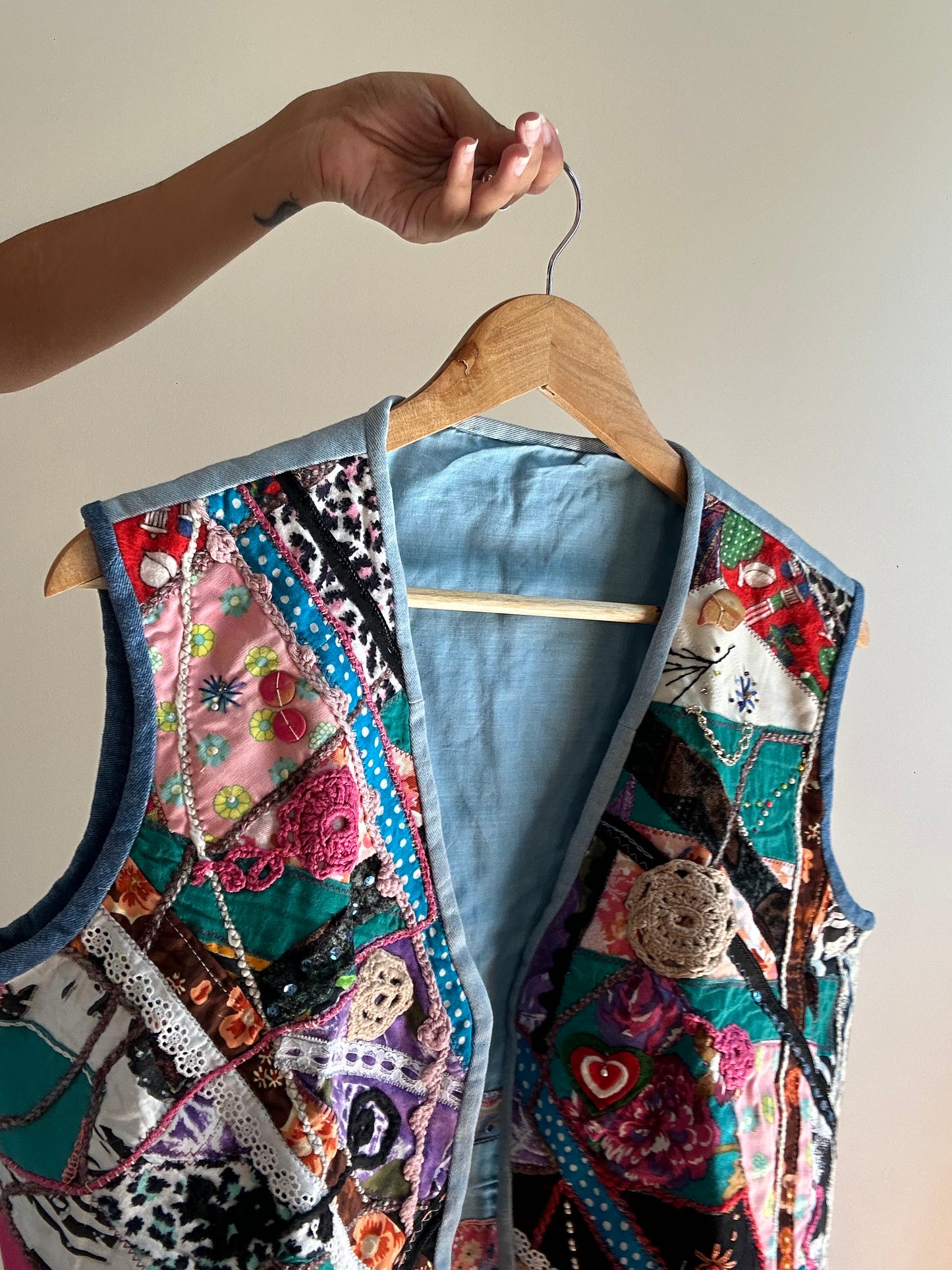 Vintage PatchWork Vest