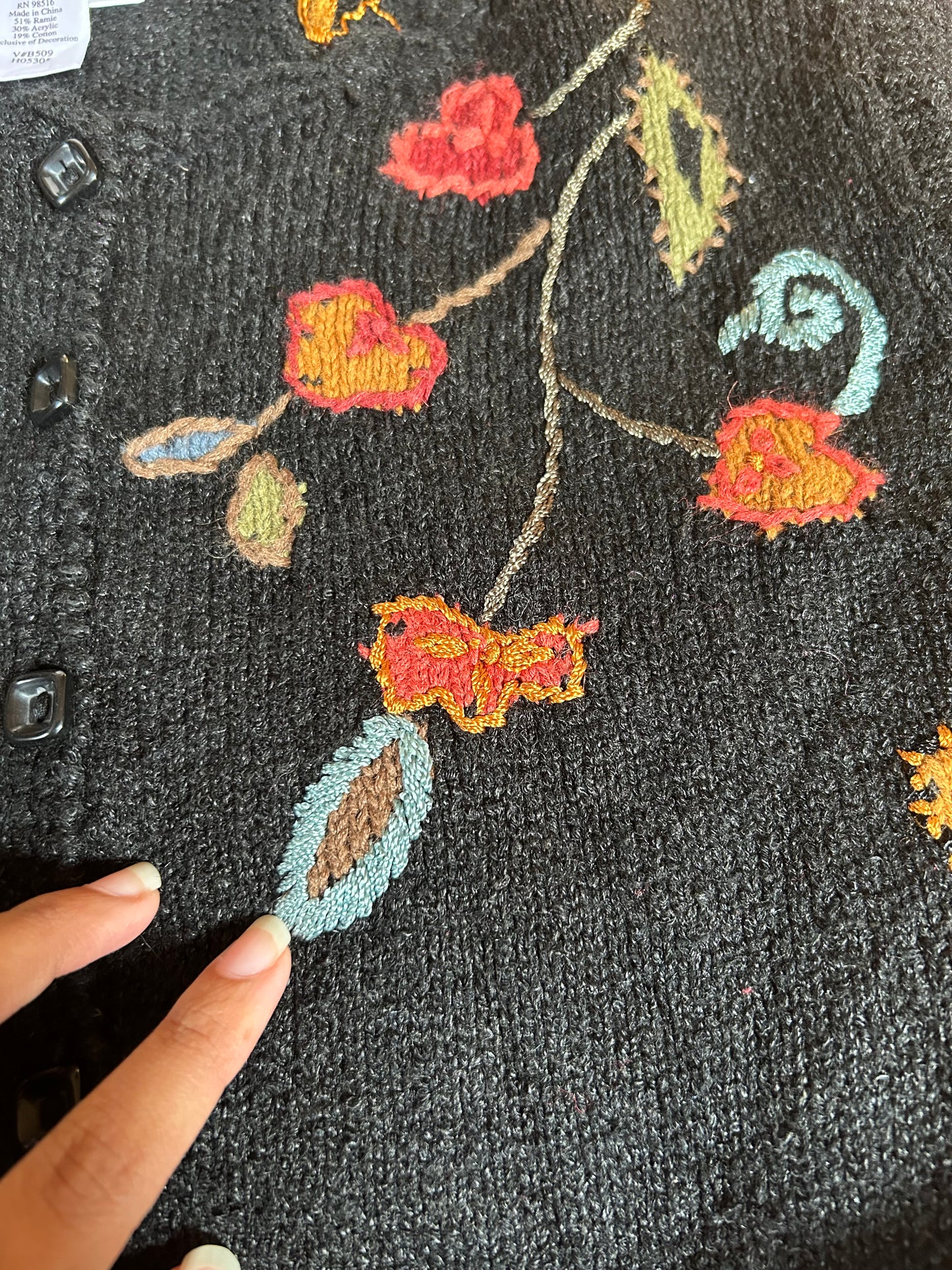 Coldwater Creek Vintage Knit Cardigan