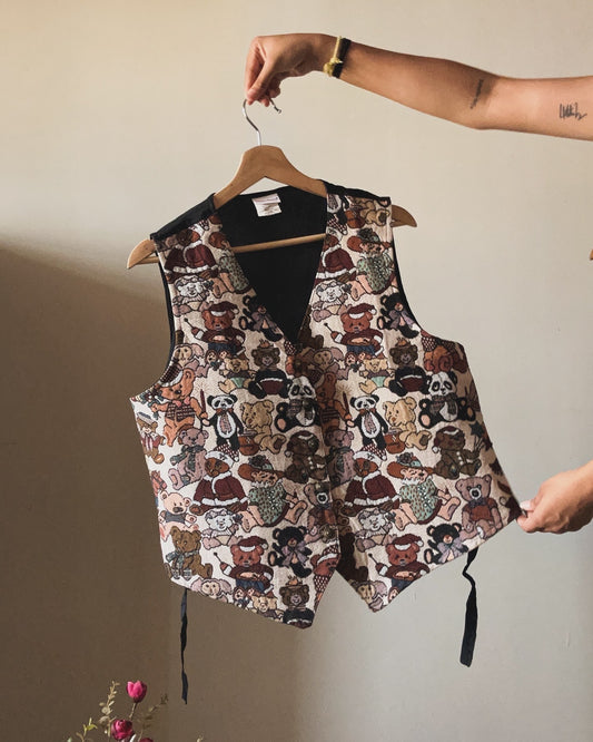 Vintage Bobbie Brooks Teddy Vest