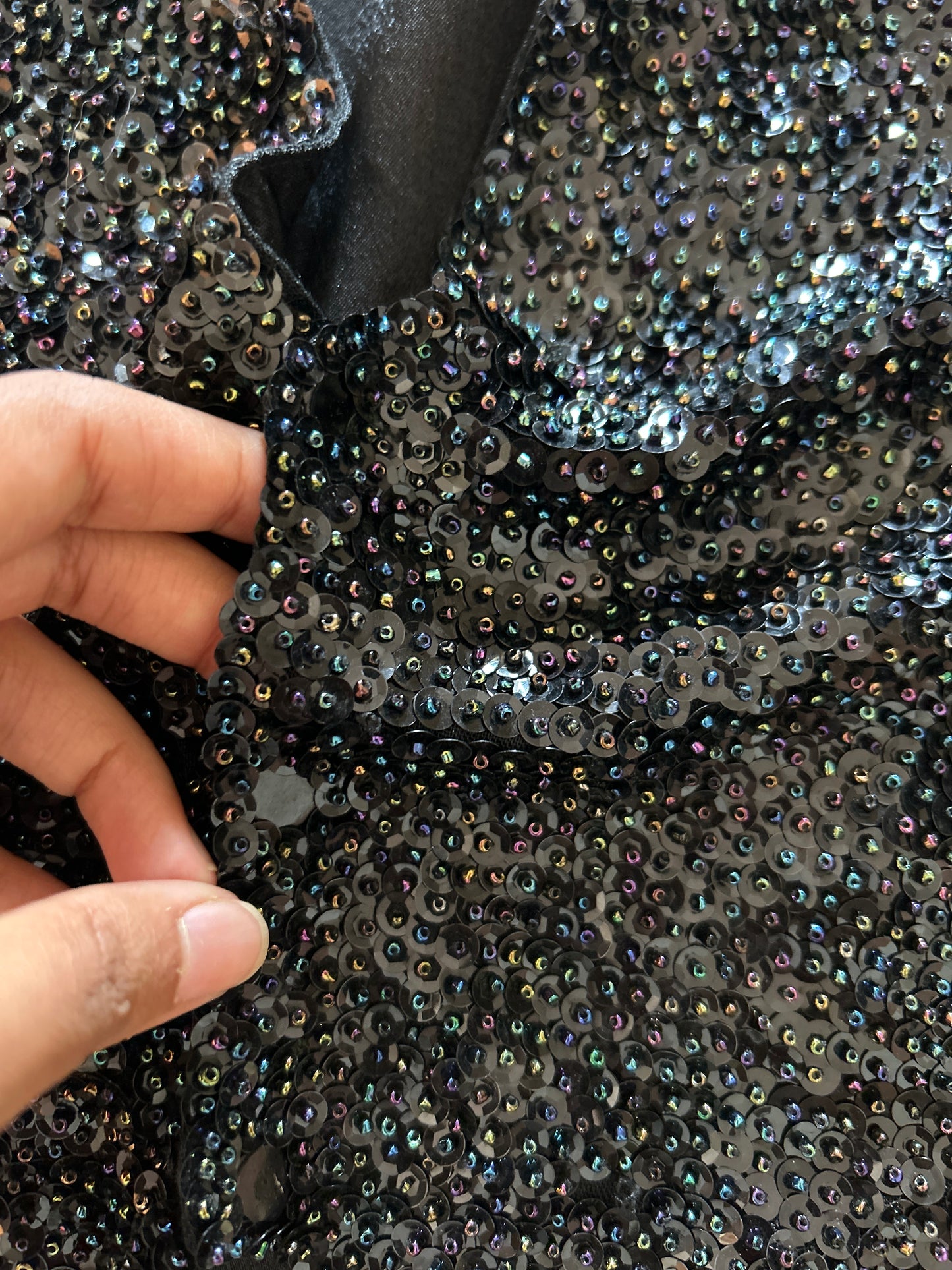 All Beaded and Sequins Vintage Vest