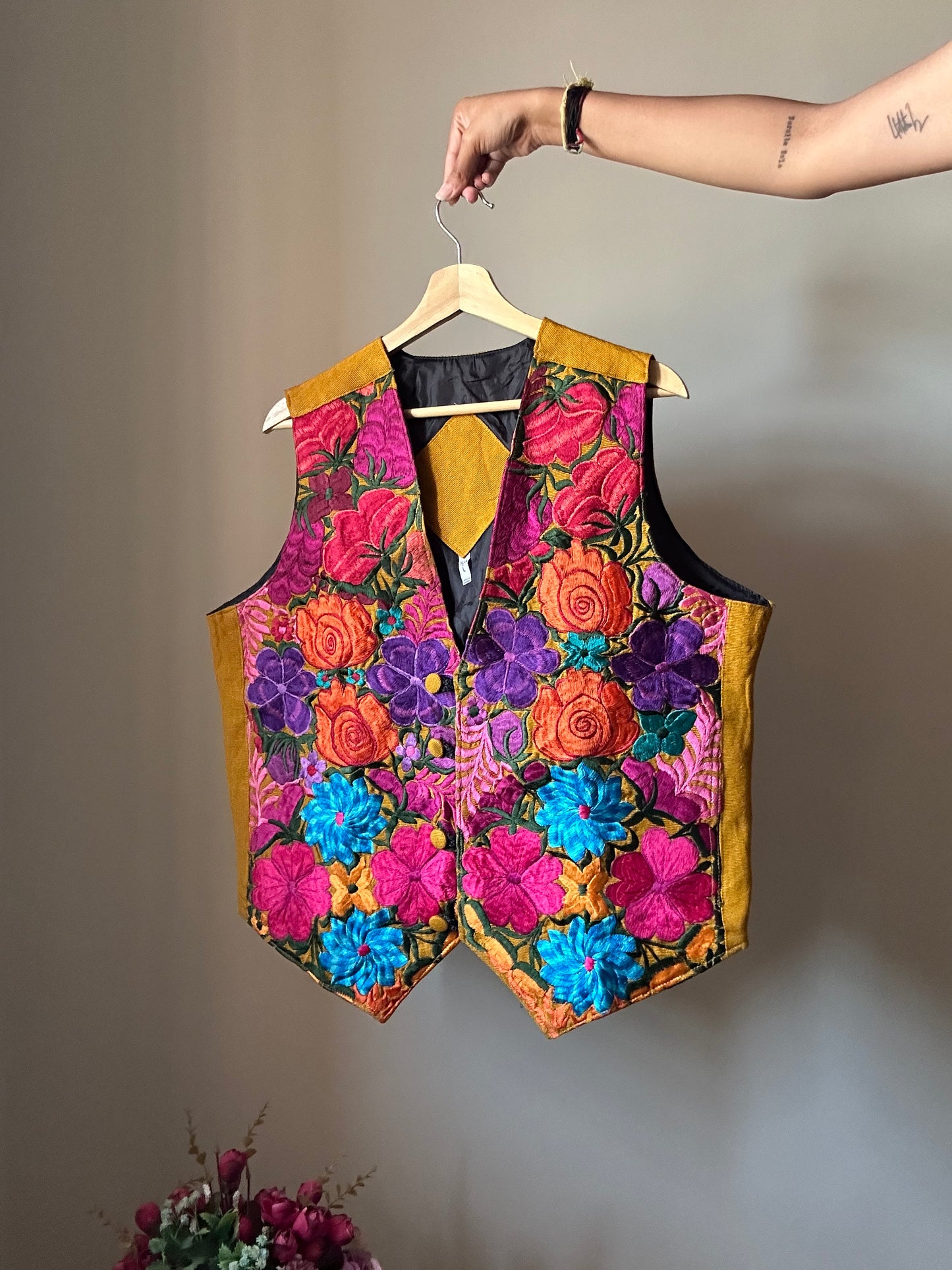 Vintage All Embroidered Vest