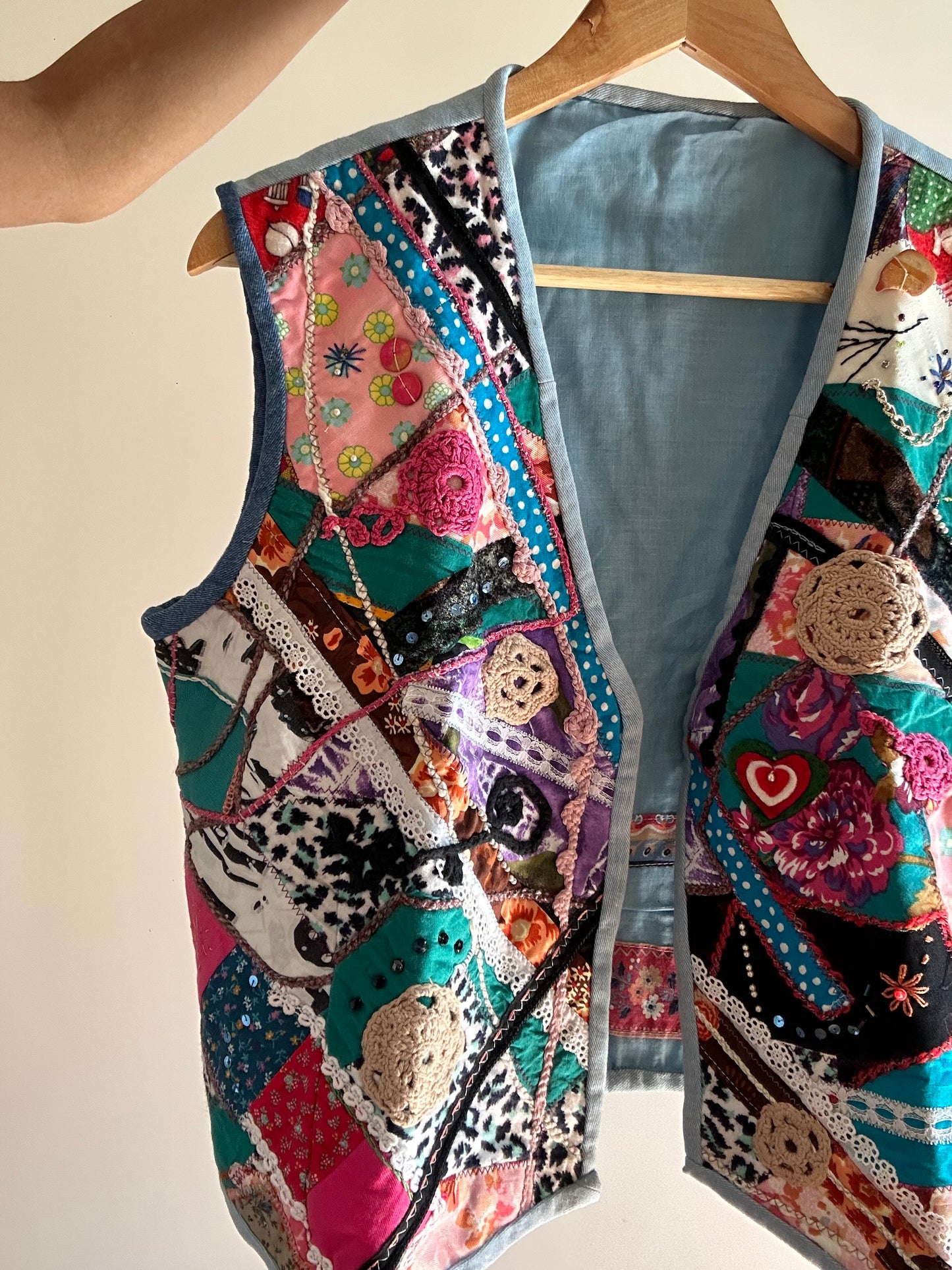 Vintage PatchWork Vest