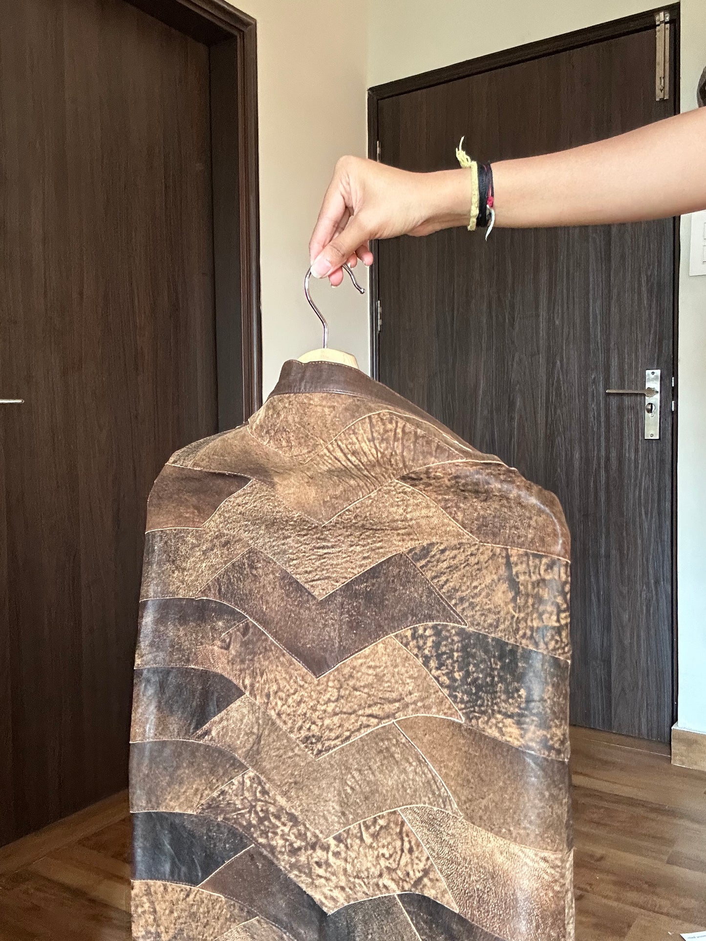 Ti- Amo Designs Vintage Genuine Leather Skirt