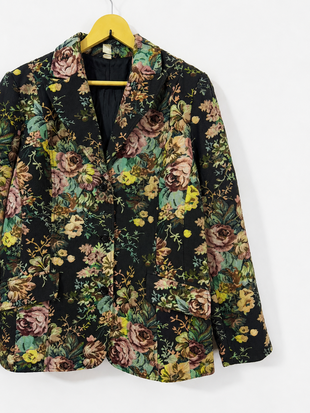 Vintage Floral Blazer