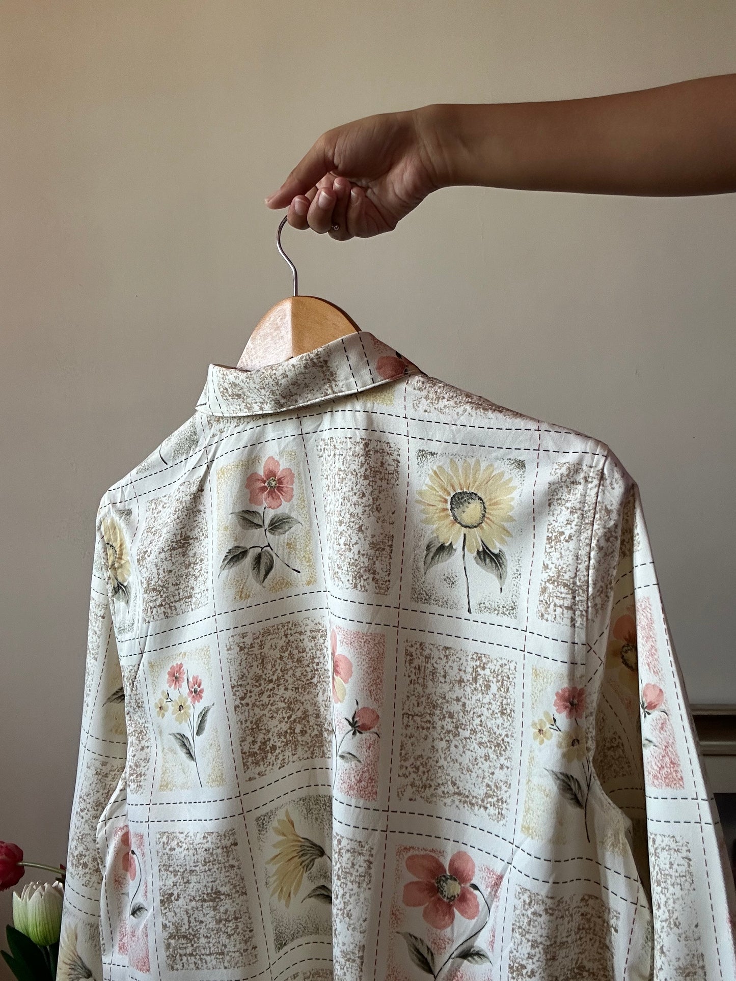Alfred Dunner Vintage Zipper Opening Shirt