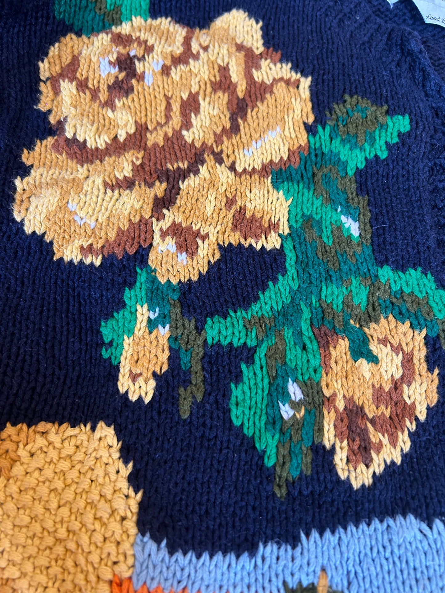 The Eagle’s Eye Vintage Hand Knit Cardigan