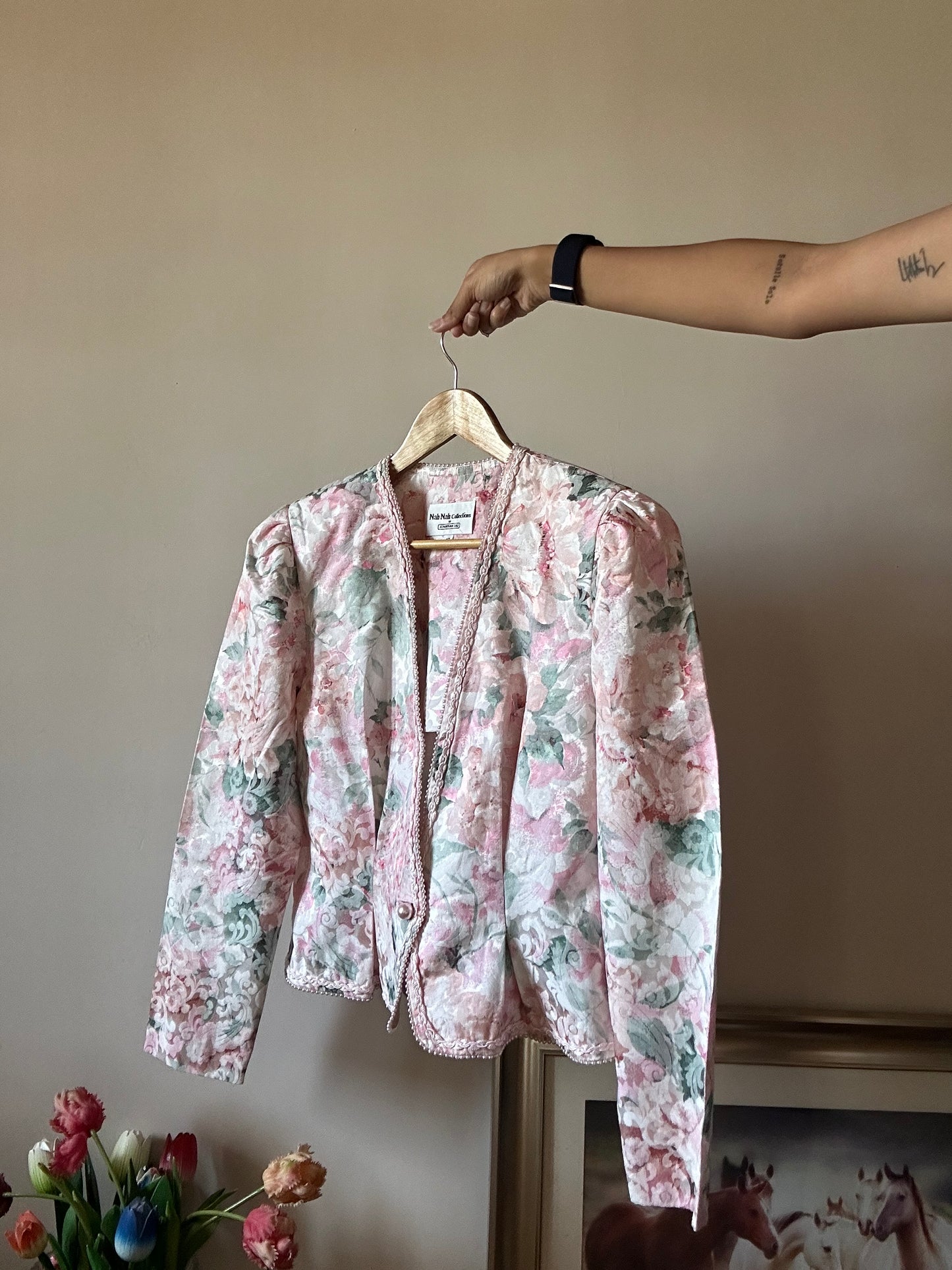 Nah Nah Collections By Jonathan Tait Vintage Floral Shaket