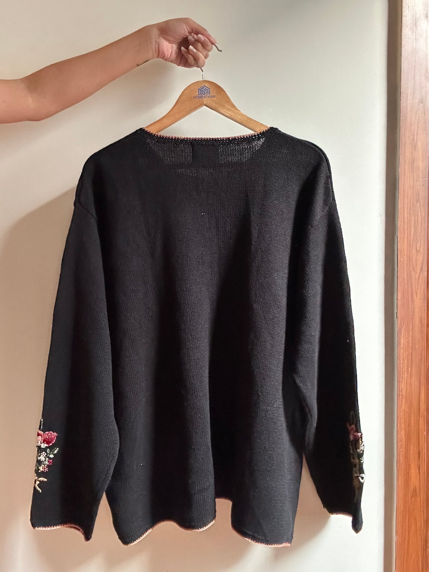 Charly St Claire Vintage Embroidered Cardigan