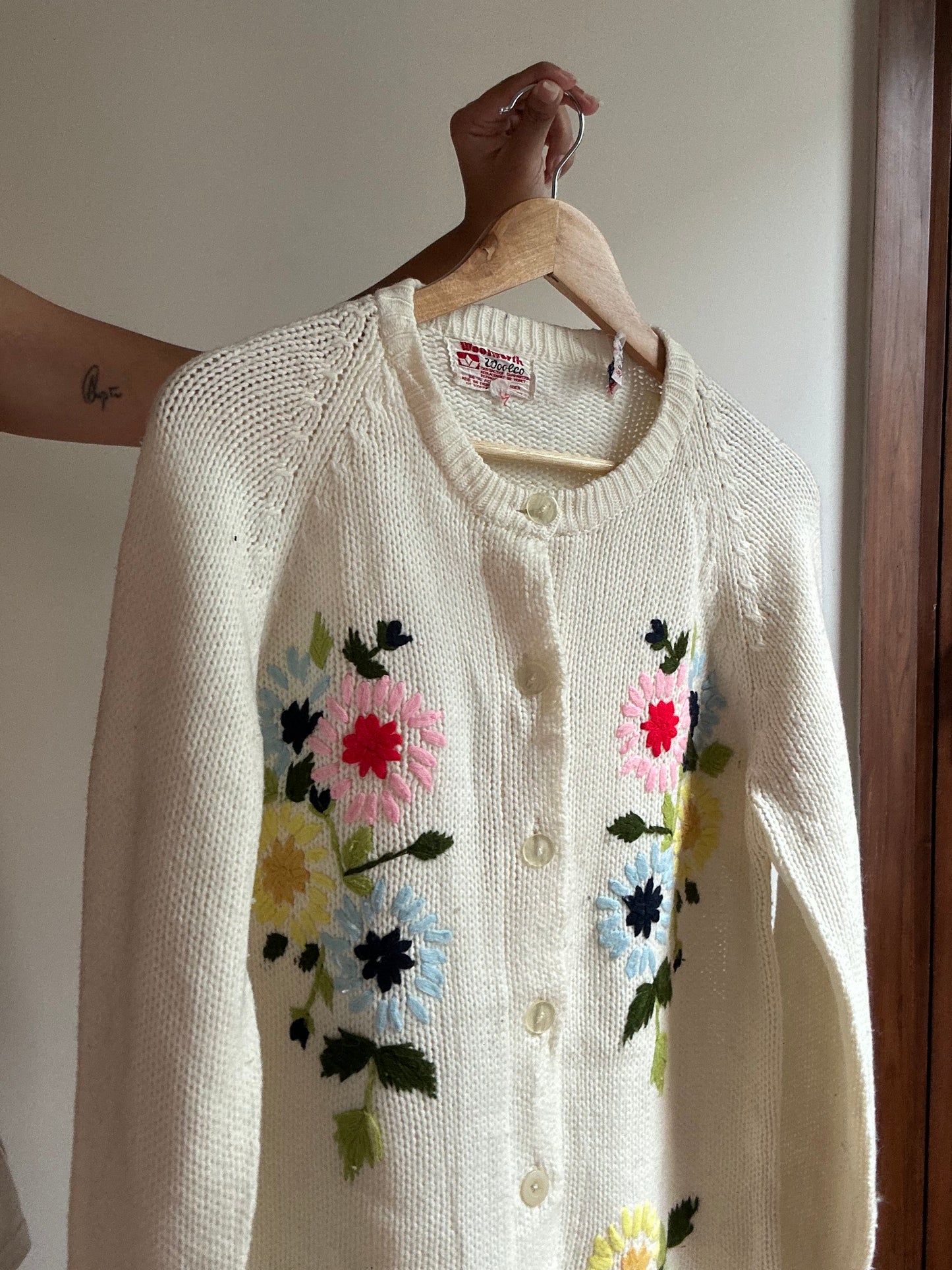 Vintage Woolco Knit Cardigan