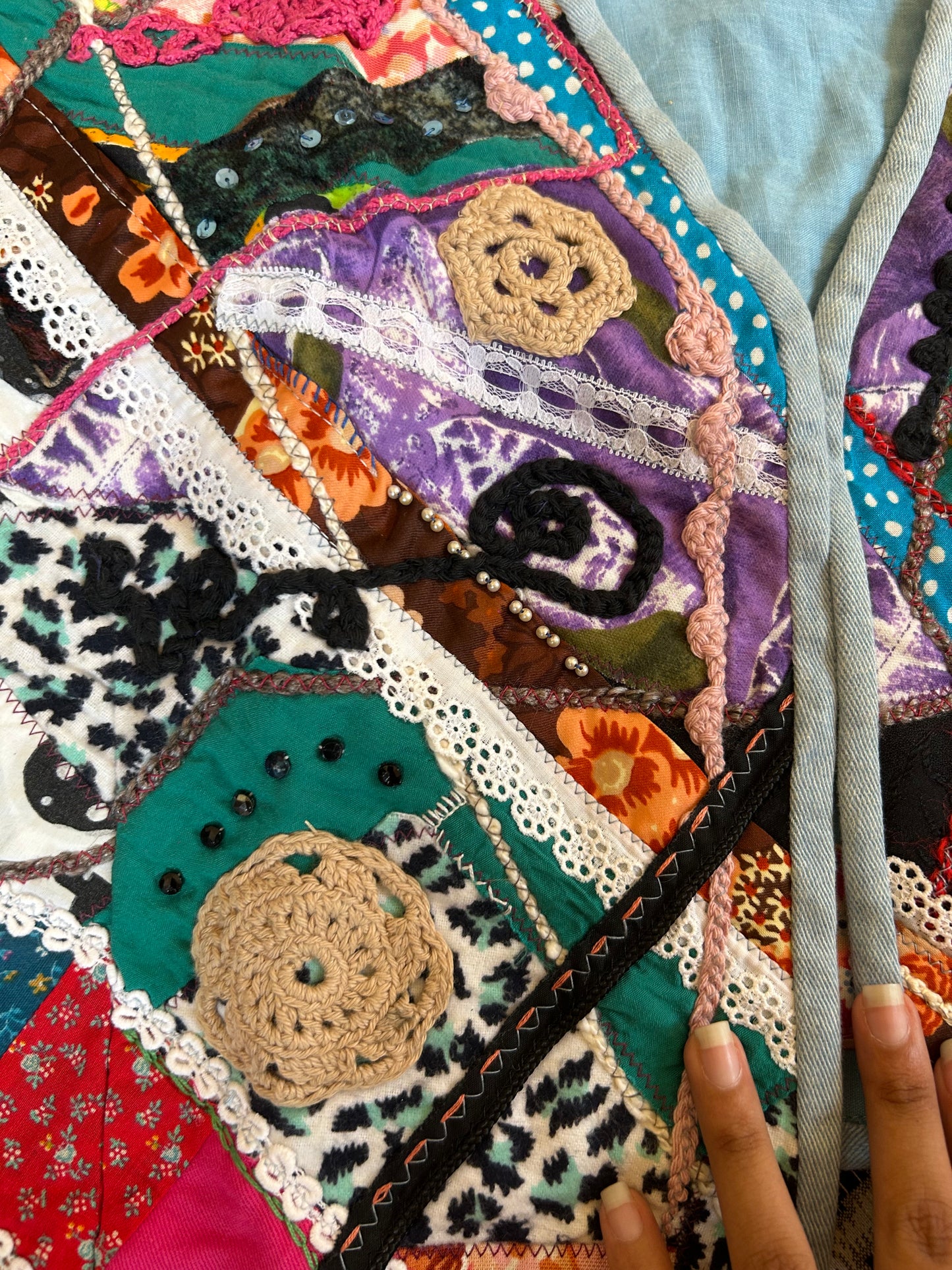 Vintage PatchWork Vest