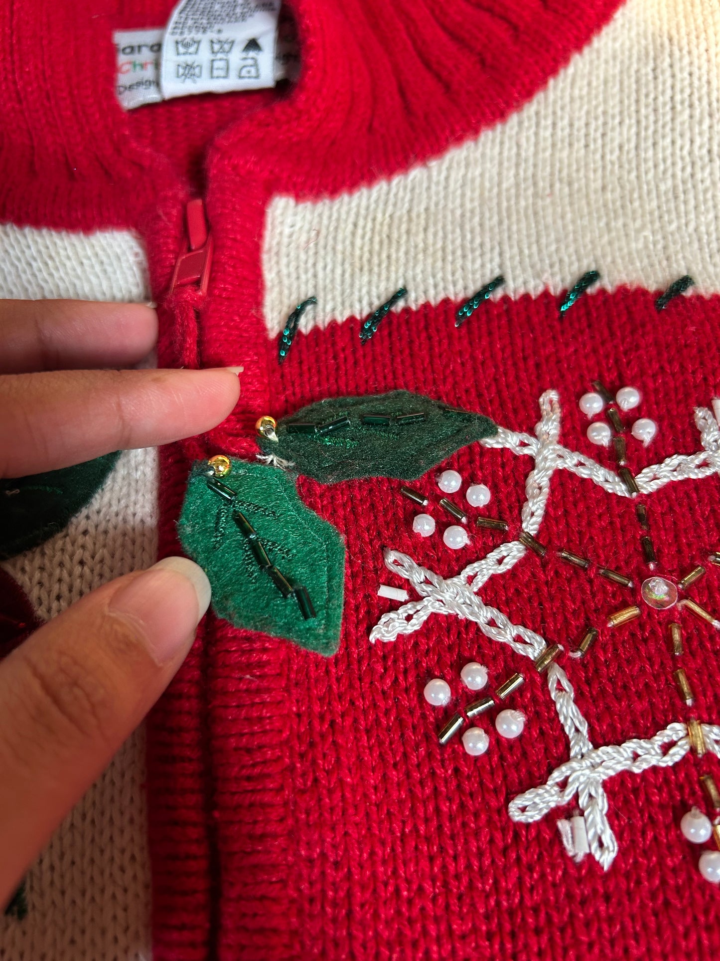 Tiara International Vintage Knit Cardigan