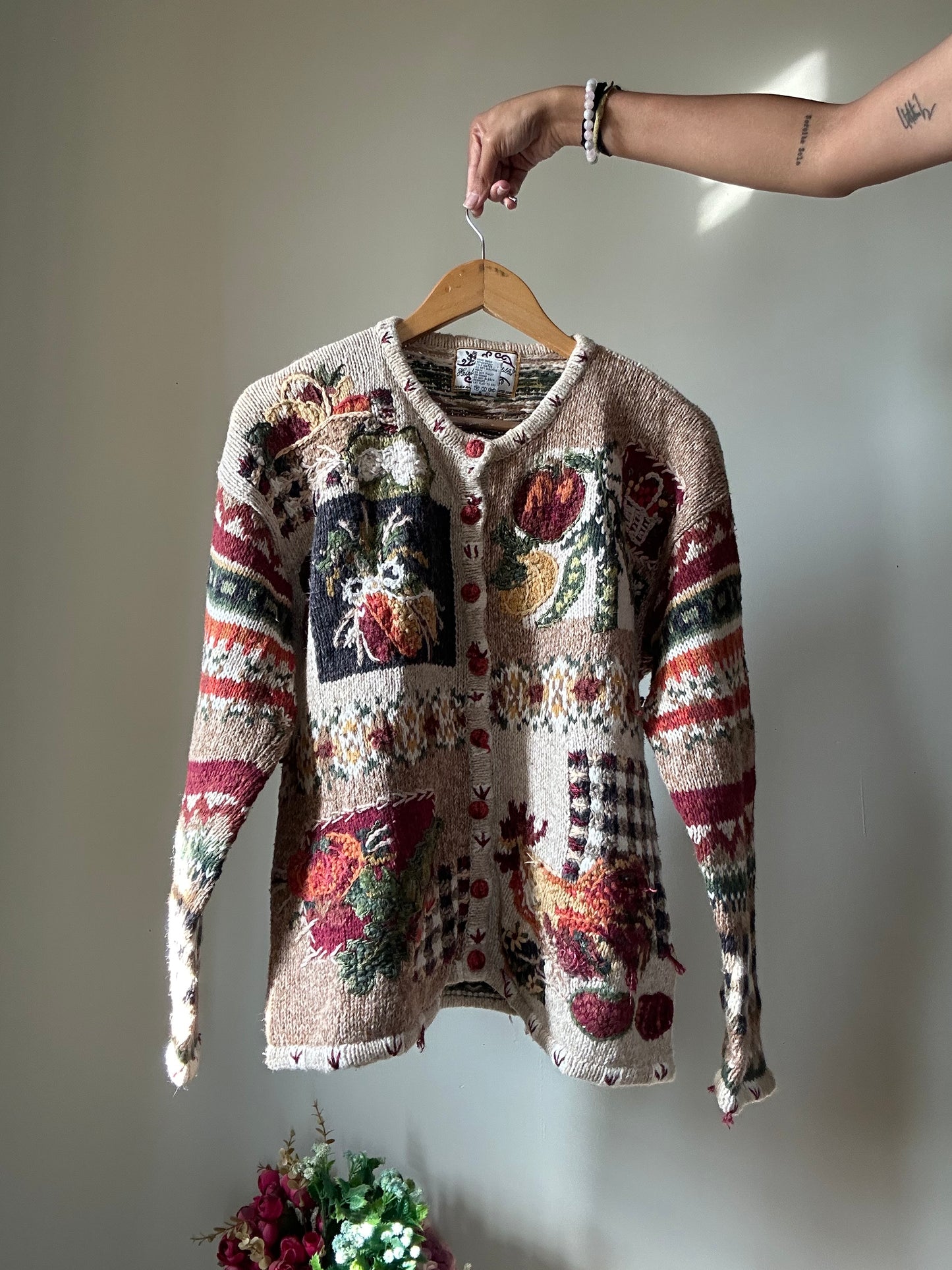 Heirloom Collectibles Vintage Embroidered Cardigan