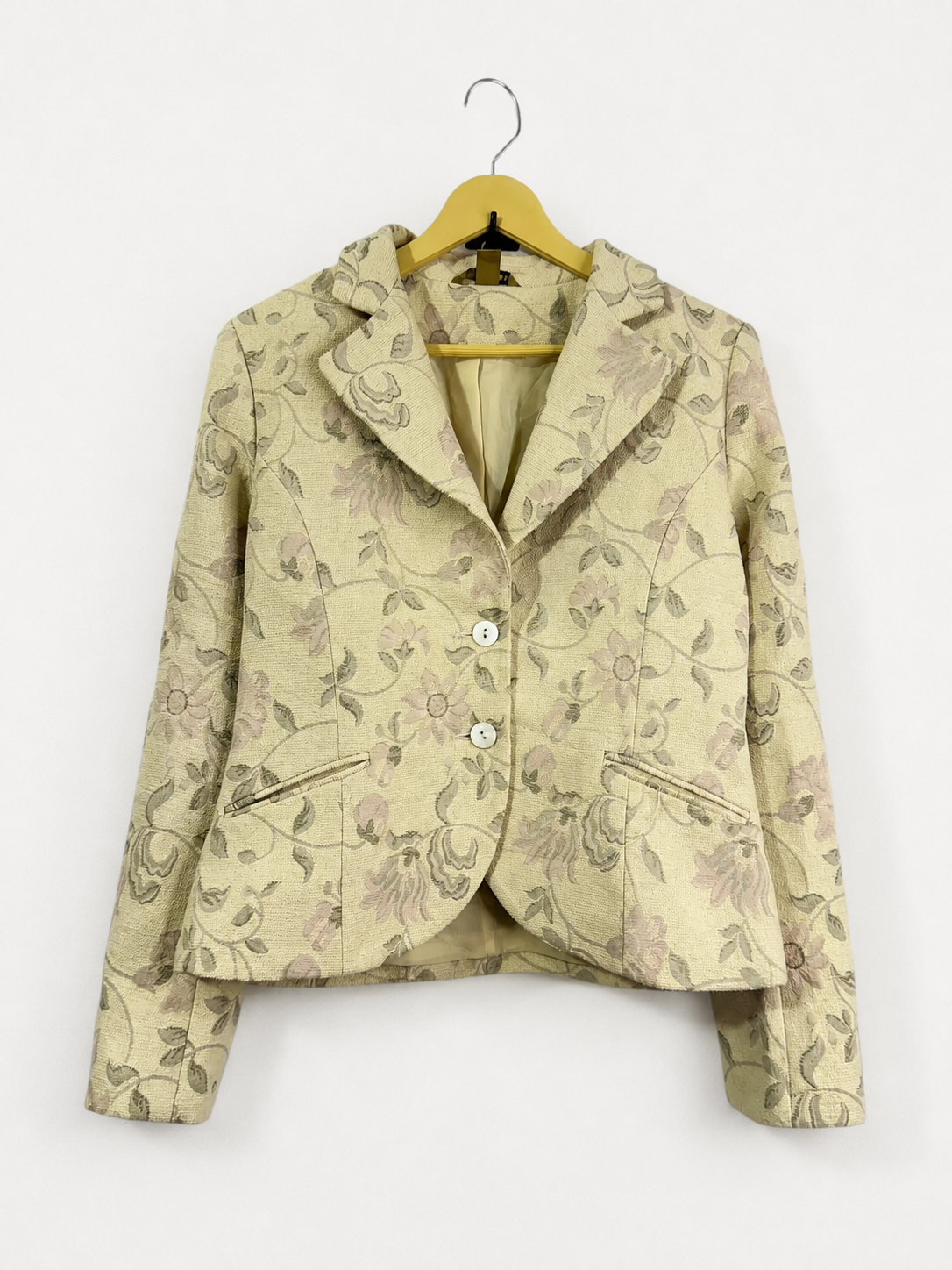 Vintage Tapestry Floral Blazer