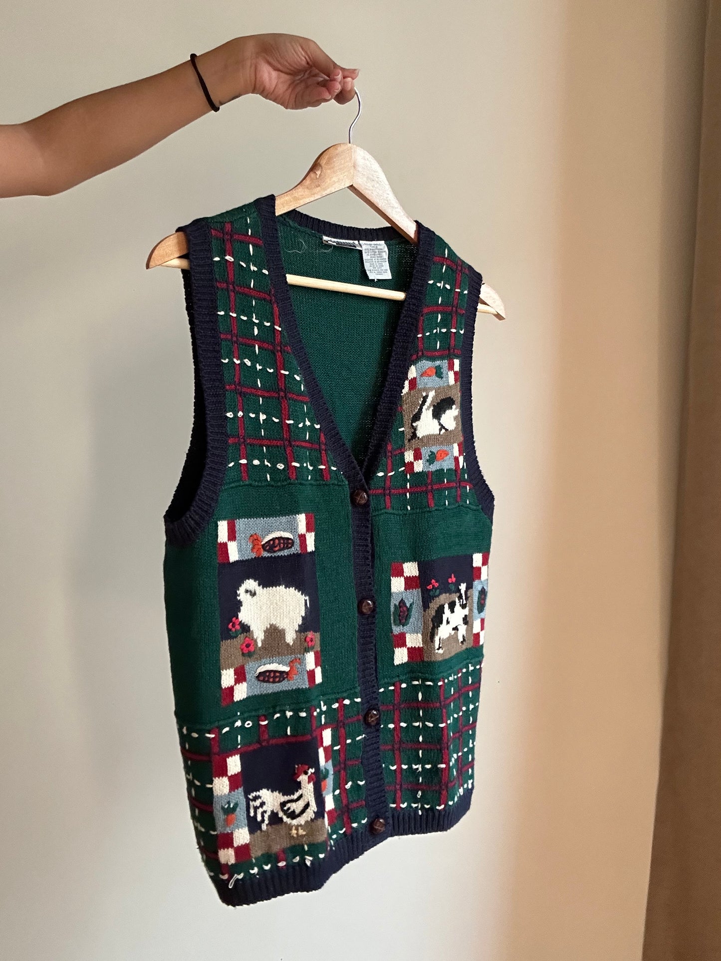 Capacity Vintage Knit Vest