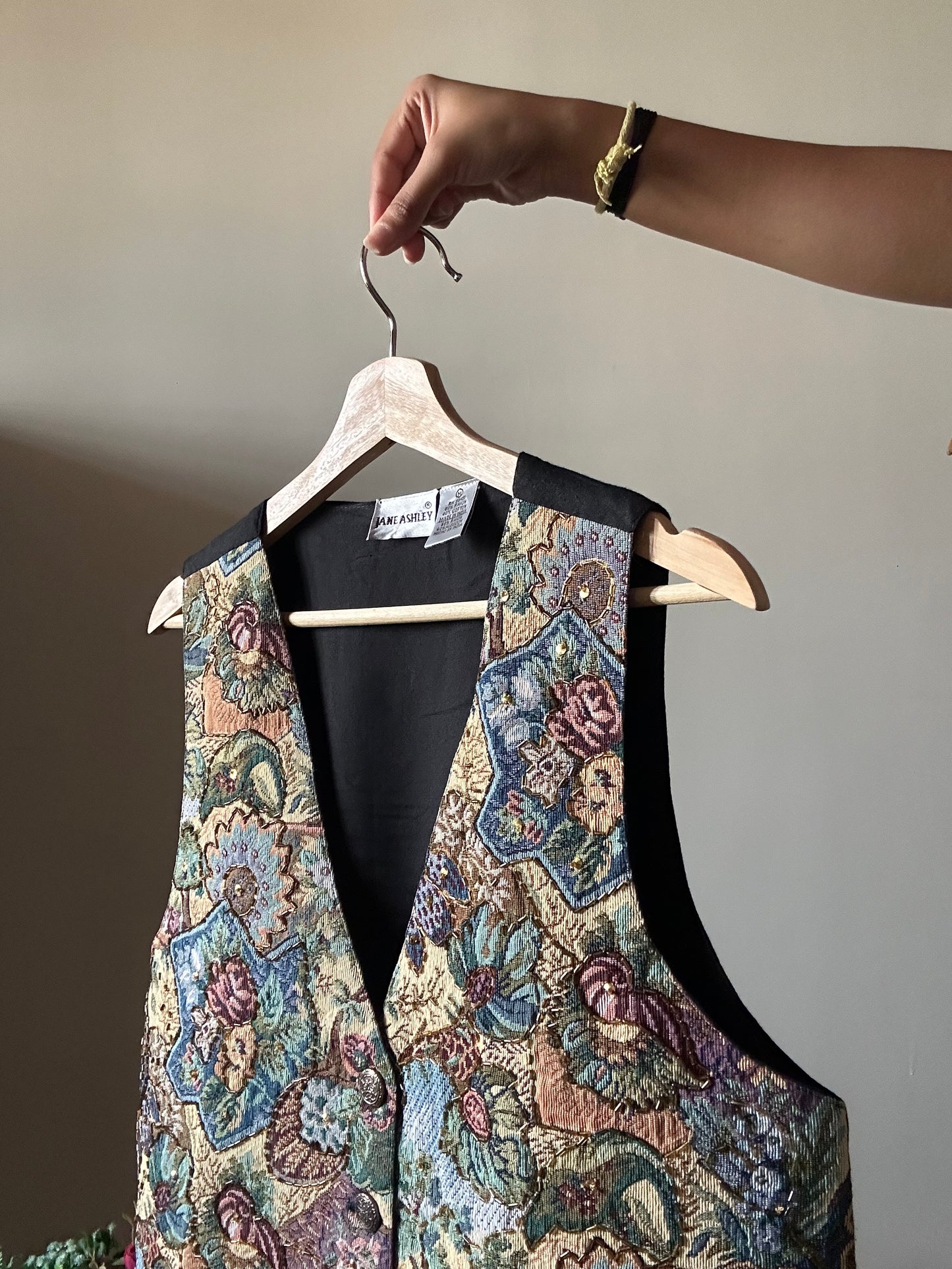 Jane Ashley Vintage Beaded Vest