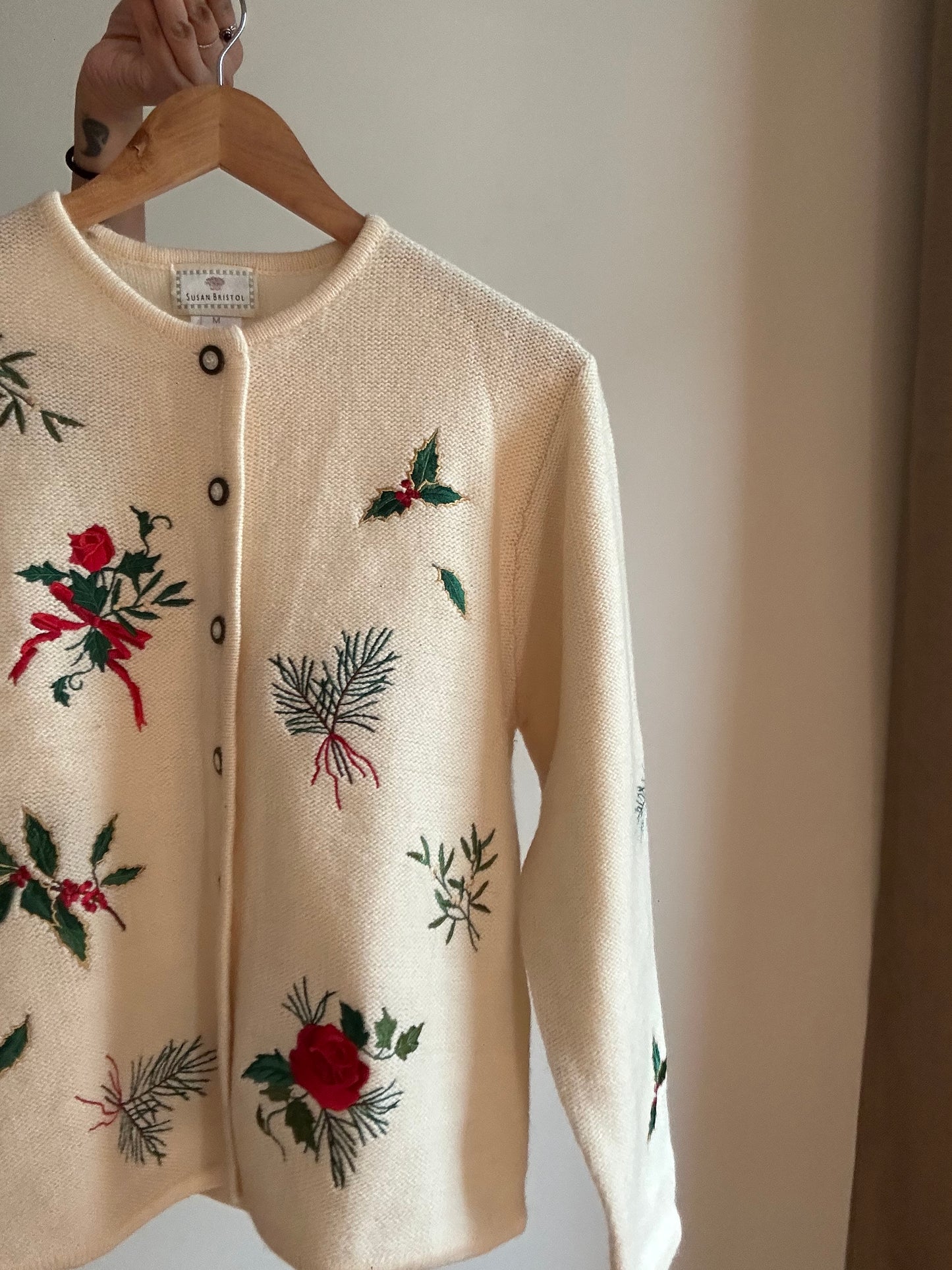 Susan Bristol Vintage Knit Cardigan