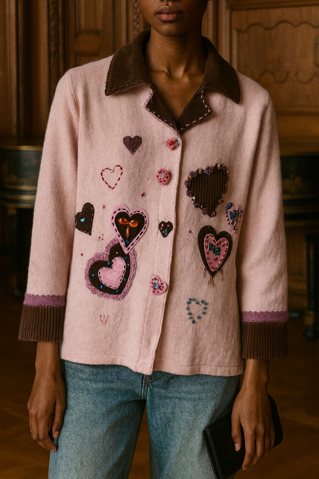 Vintage Storybook Knits Knit Cardigan