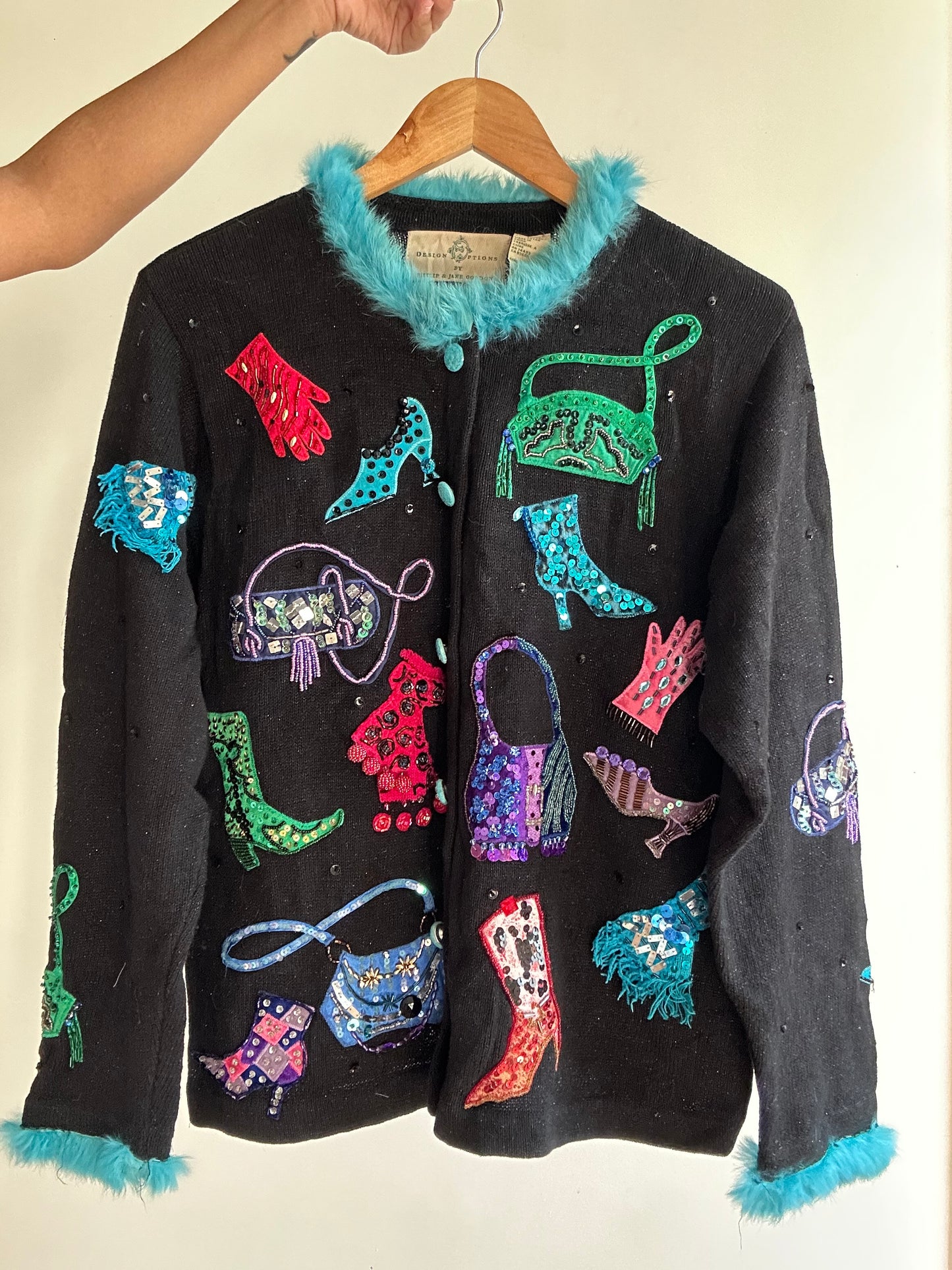 Design Options By Philip & Jane Gordon Vintage Knit Cardigan