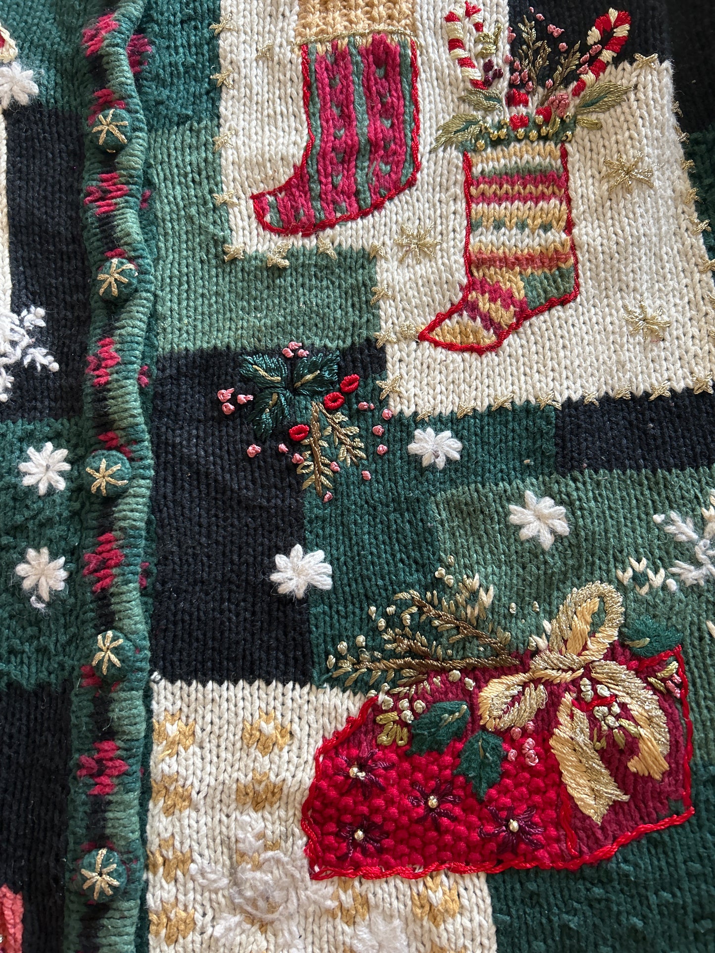 Vintage Tiara Christmas Collection Cardigan ( 2004 Collection )