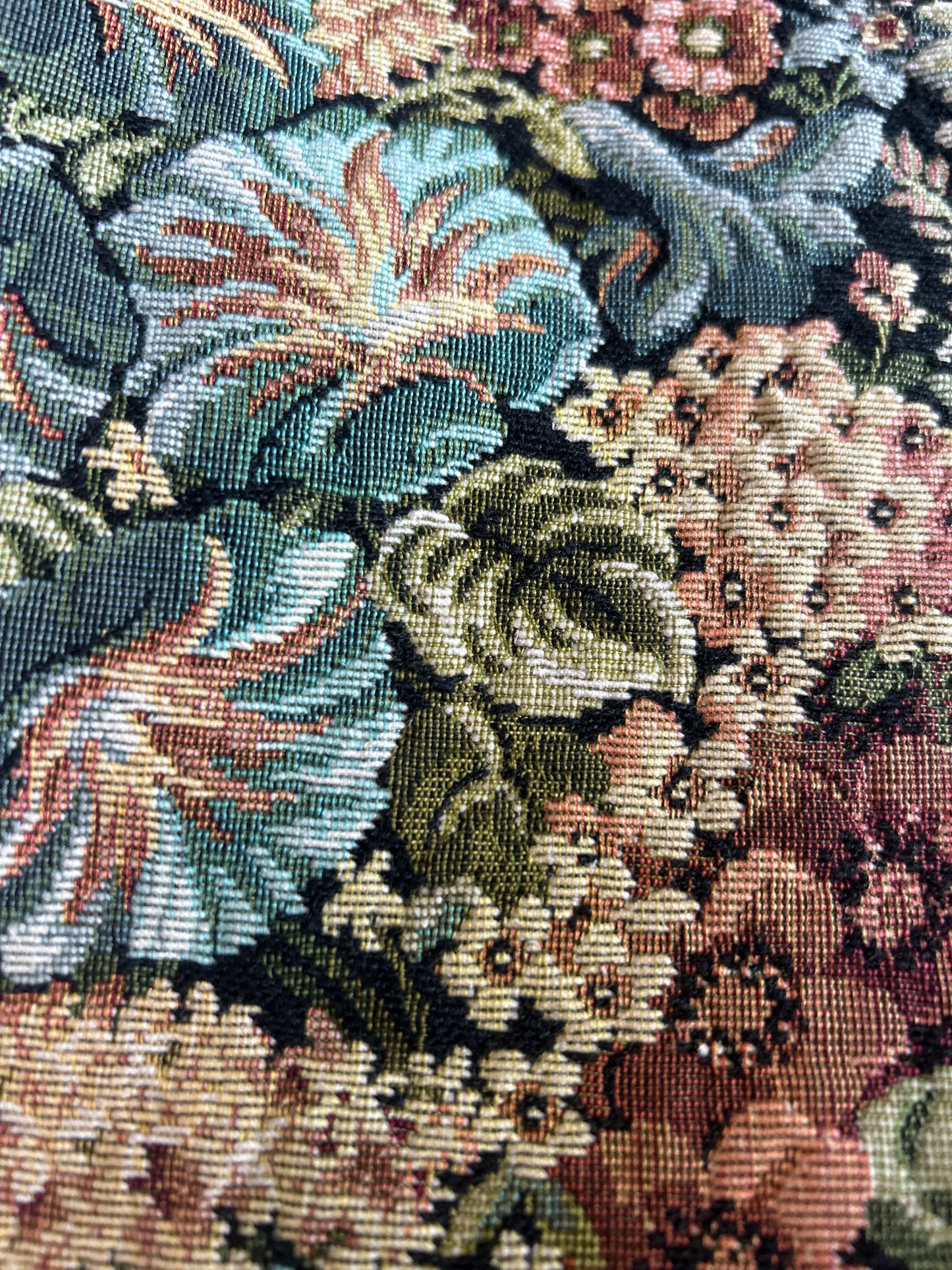 Vintage Floral Jacquard Vest