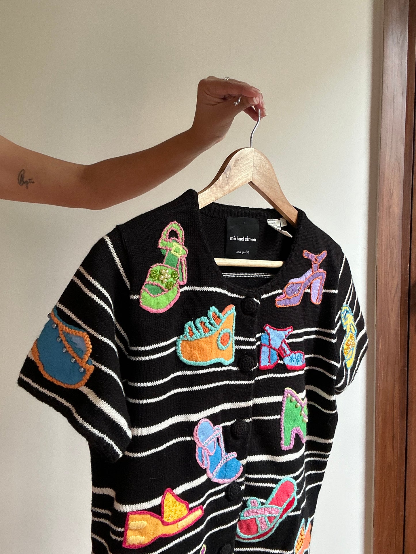 Michael Simon Vintage Knit Cardigan