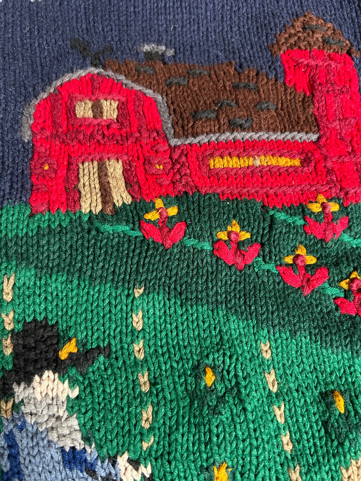 Signatures by Northern Isles Vintage Hand Knit Cardigan