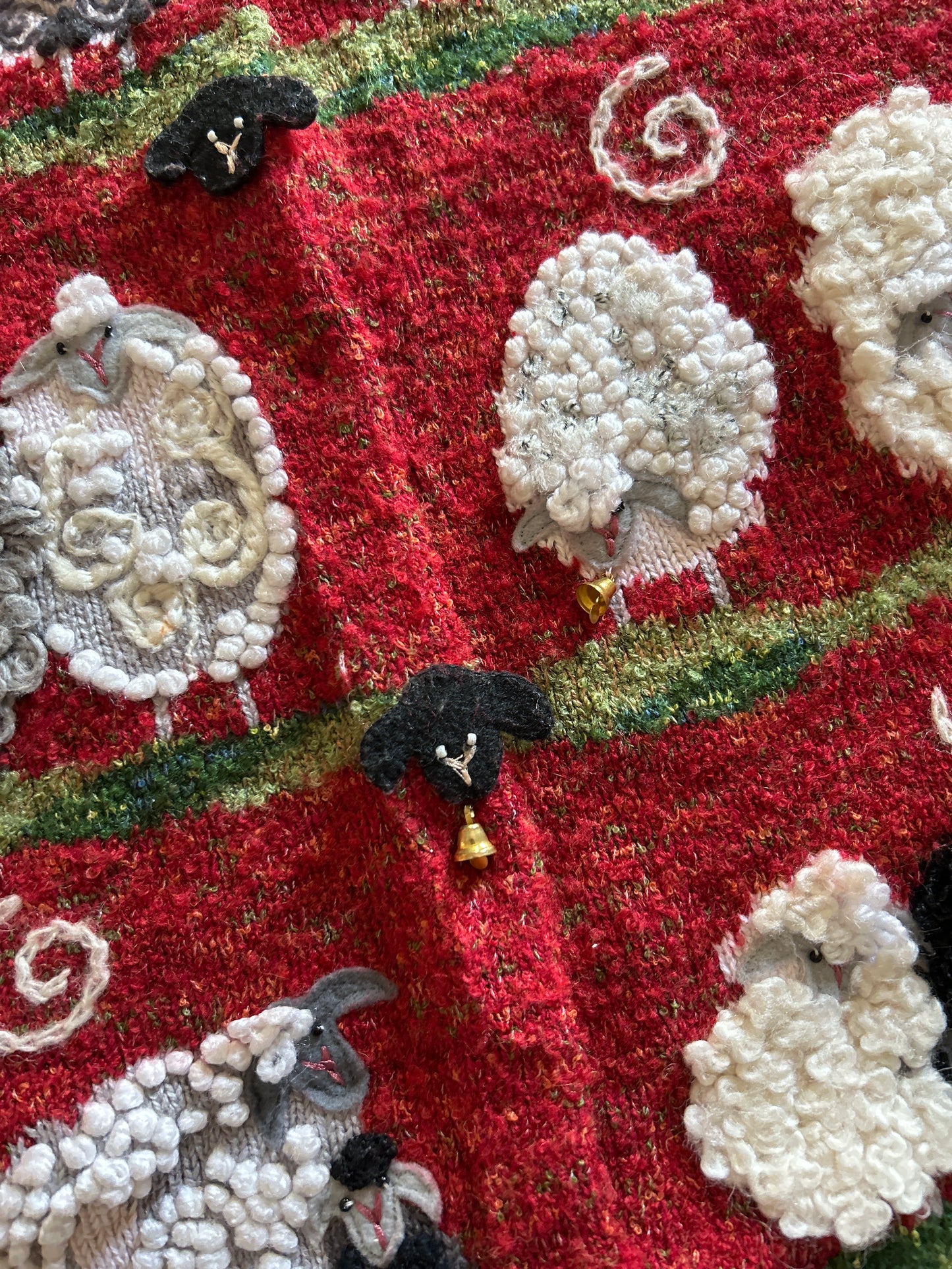 Vintage Design Options By Philip & Jane Gordon All Embroidered Cardigan