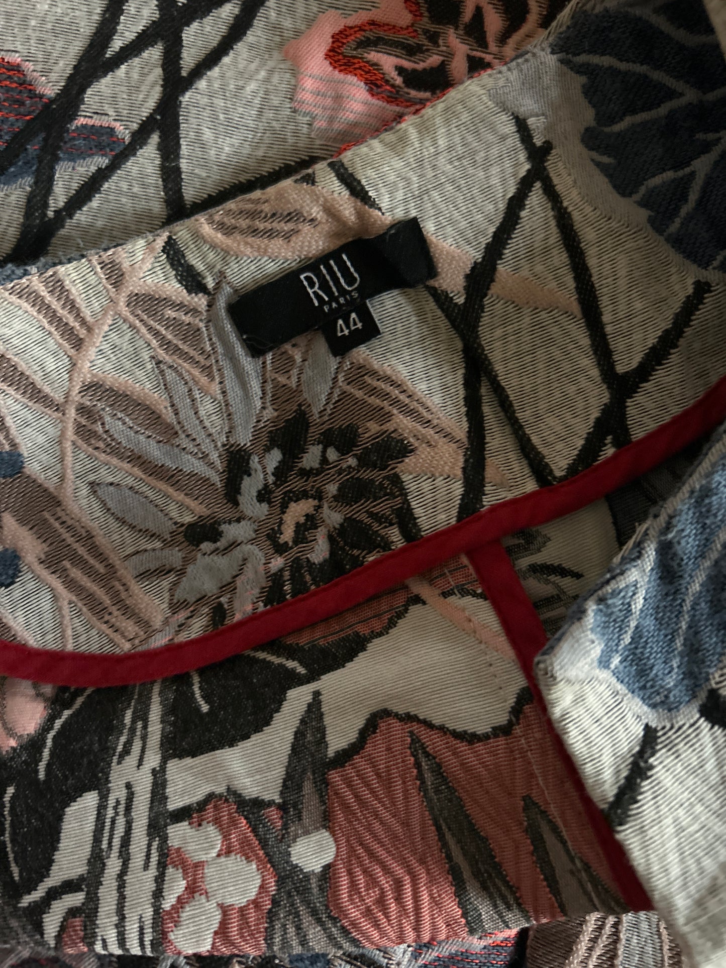 Riu Paris Vintage Front Open Long Shrug