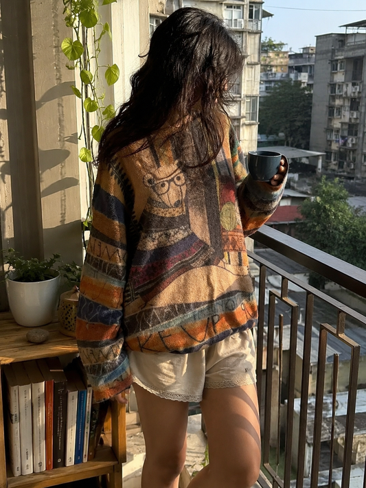 The bear Vintage Knit Pullover