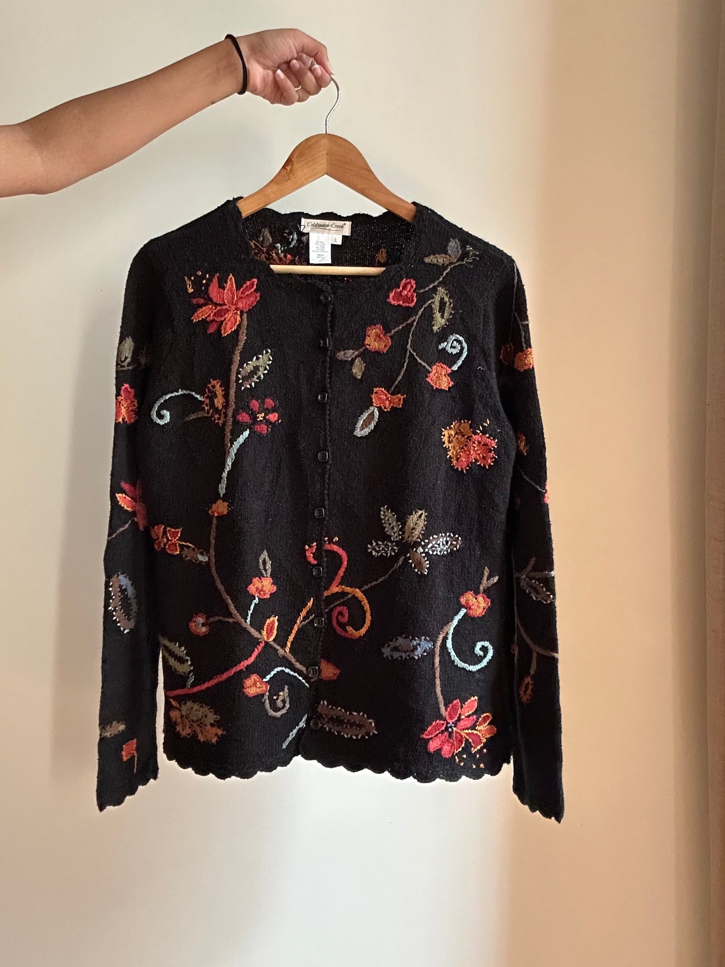 Coldwater Creek Vintage Knit Cardigan