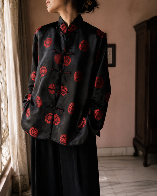 Vintage Chinese Tang Style Shaket