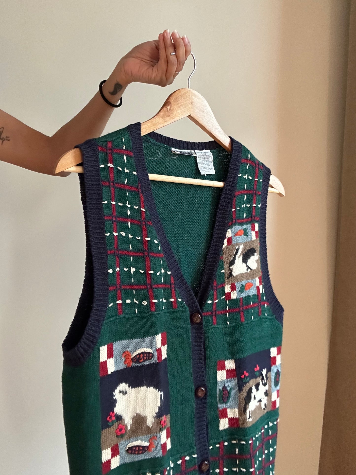 Capacity Vintage Knit Vest