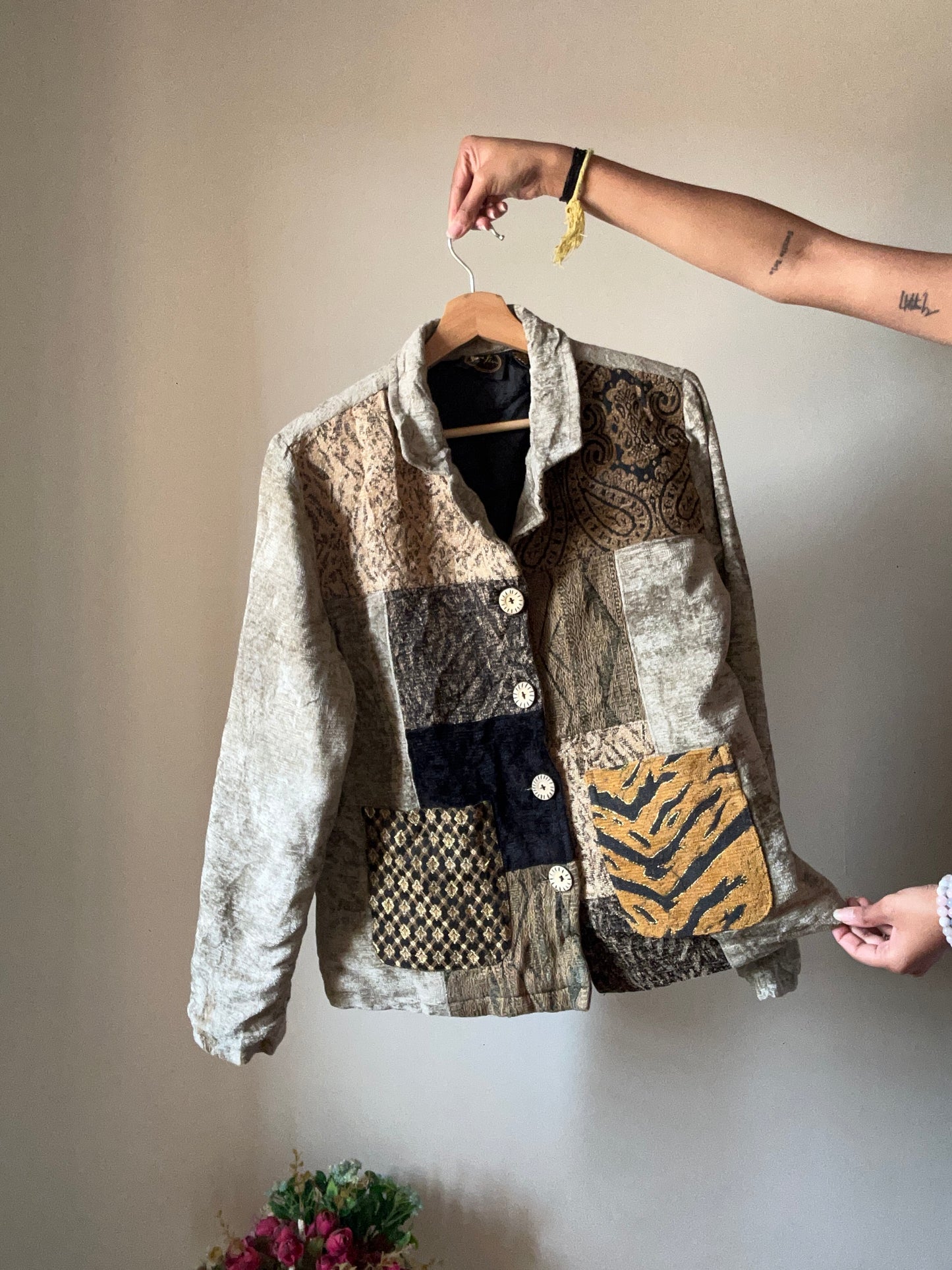 Julio Ken Vintage Patchwork Shaket