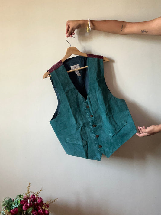 Vintage The Original Arizona Jean Company Pure Leather Vest