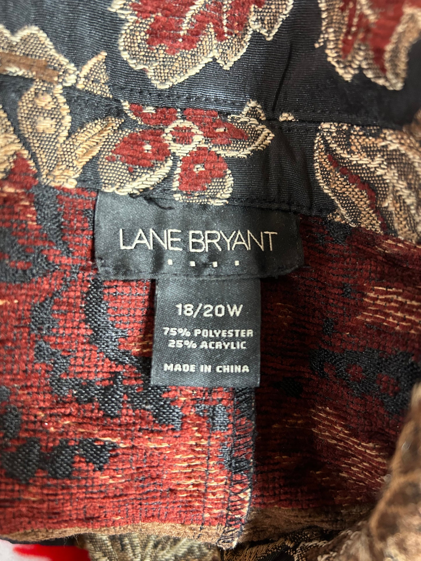 Vintage Lane Bryant Jacquard Blazer