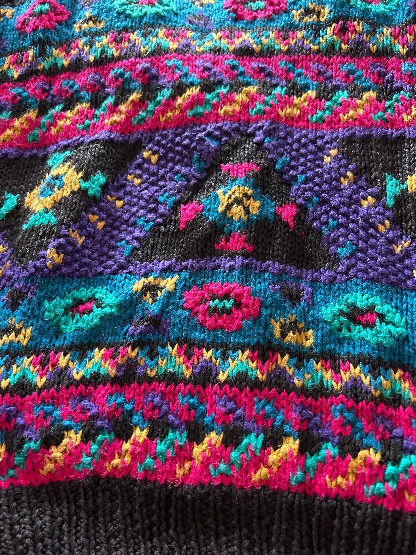 Vintage Northern Isles Hand Knit Pullover