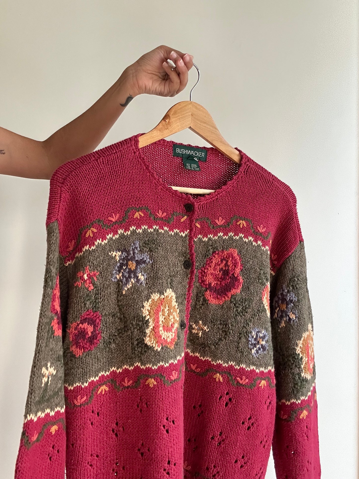 Bushwacker Vintage Knit Cardigan