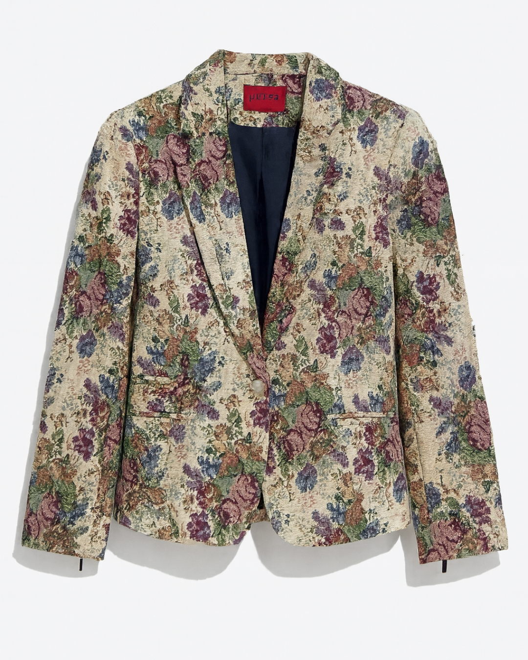Stradivarius Vintage Jaquard Blazer