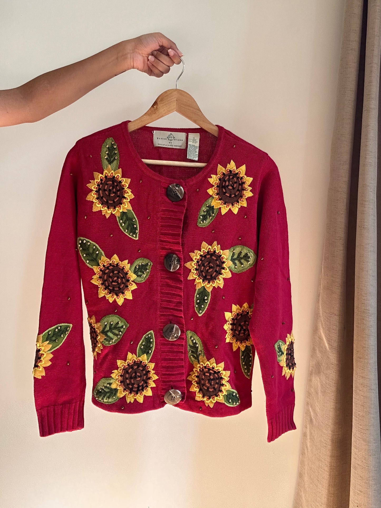 Design Options Vintage Knit Cardigan